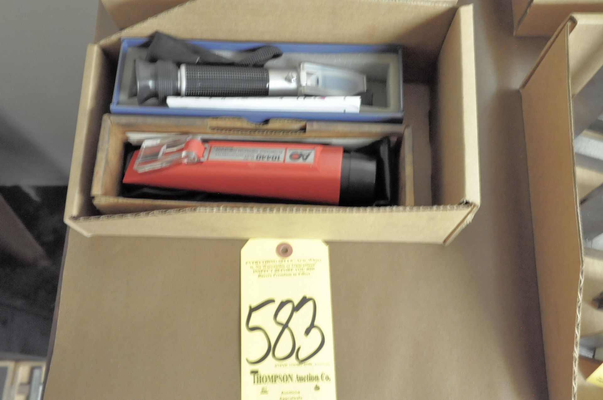 Lot-(2) Hand Refractometers in (1) Box