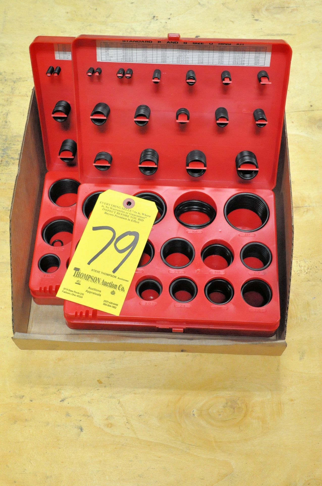 Lot-(2) O-Ring Service Kits in (1) Box