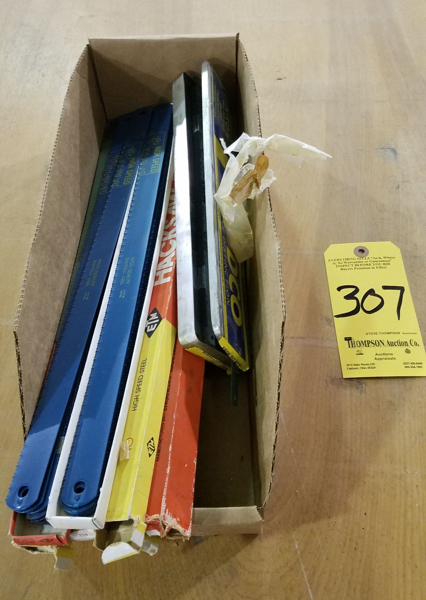 Lot, Hack Saw Blades