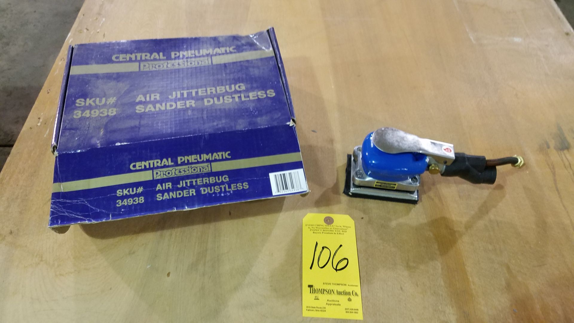 Central Machinery Pneumatic Sander