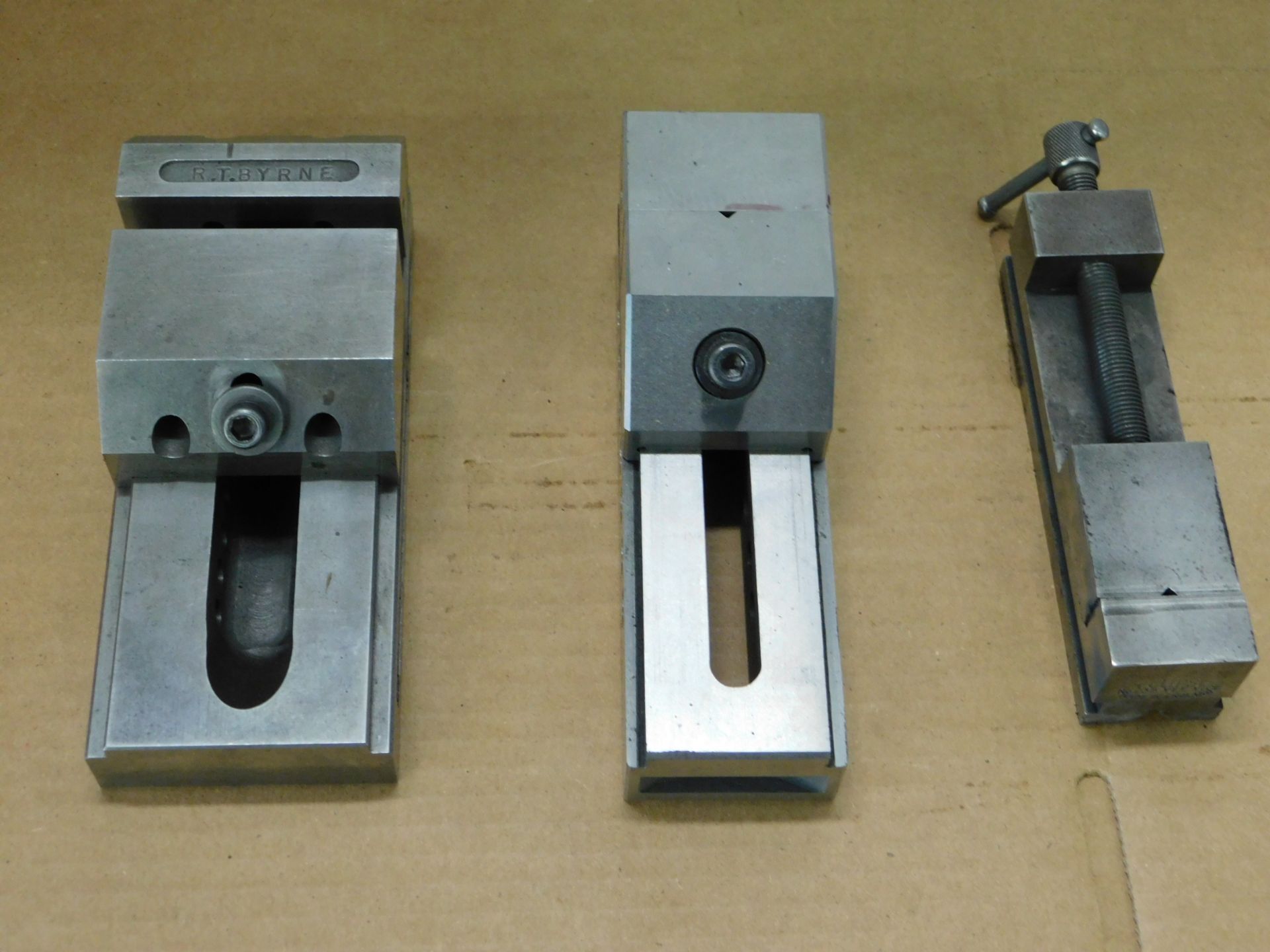 (3) Machinist Vises, 1 1/2 In., 2 In. and 2 1/2 In.