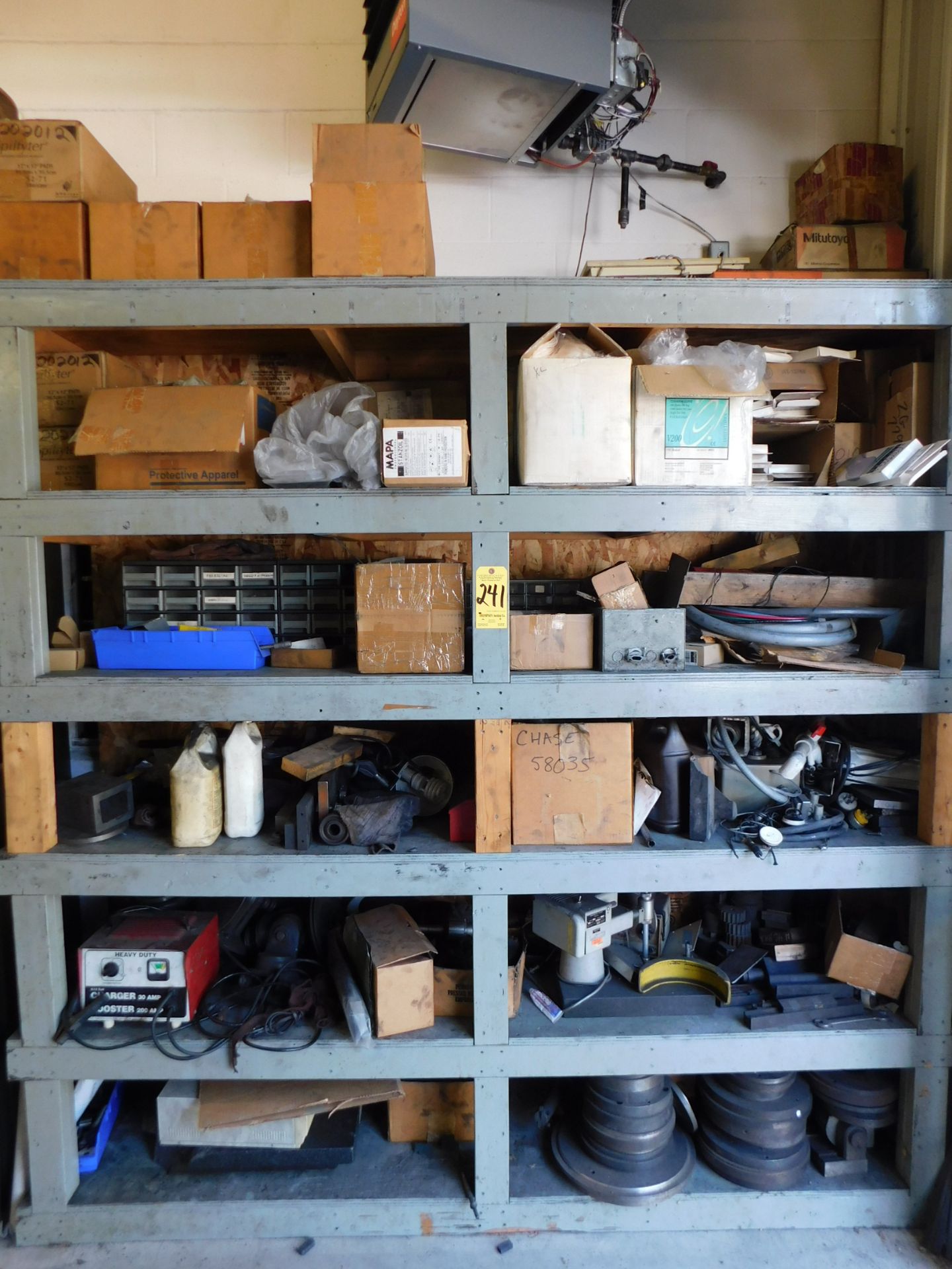 Contents or Wooden Shelving