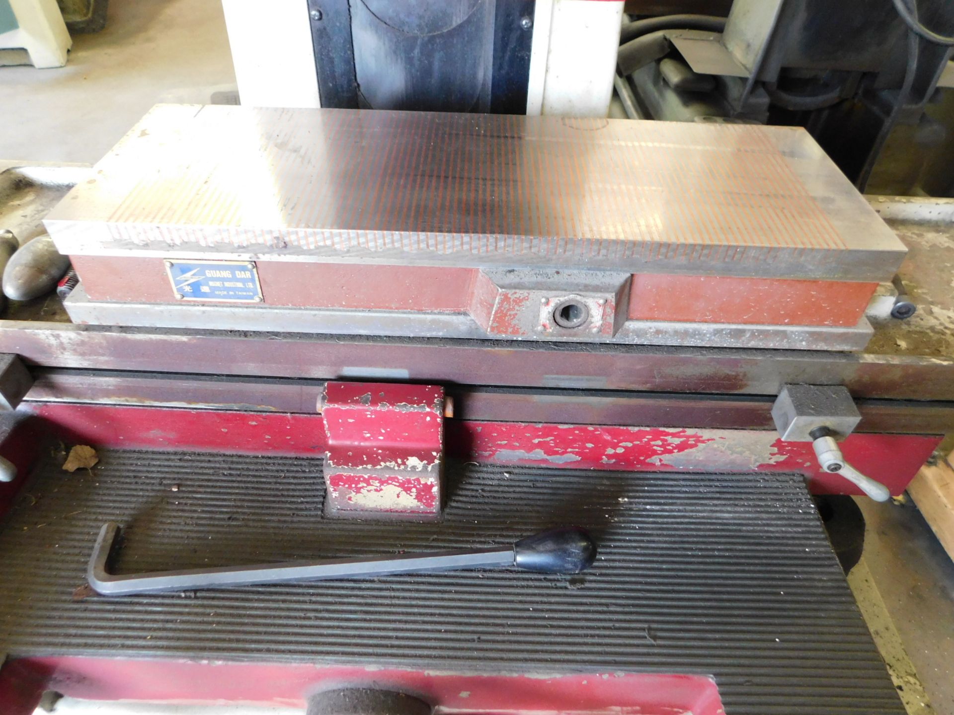 Acer Model AGS-618 Hand Feed Surface Grinder, s/n 9322-222, New 1993, 6 In. X 18 In. Magnetic Chuck - Image 4 of 4