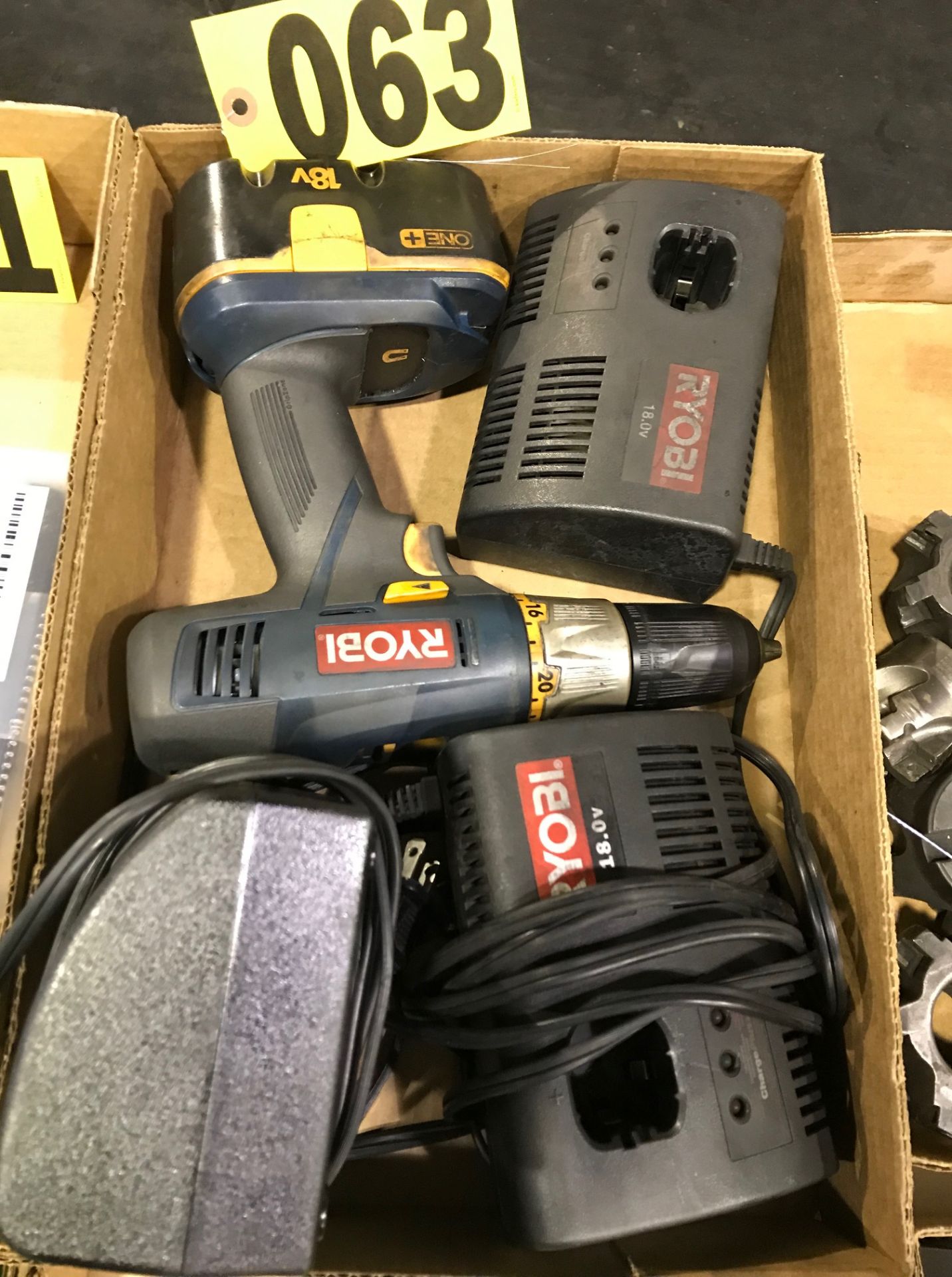 Ryobi cordless drills & chargers