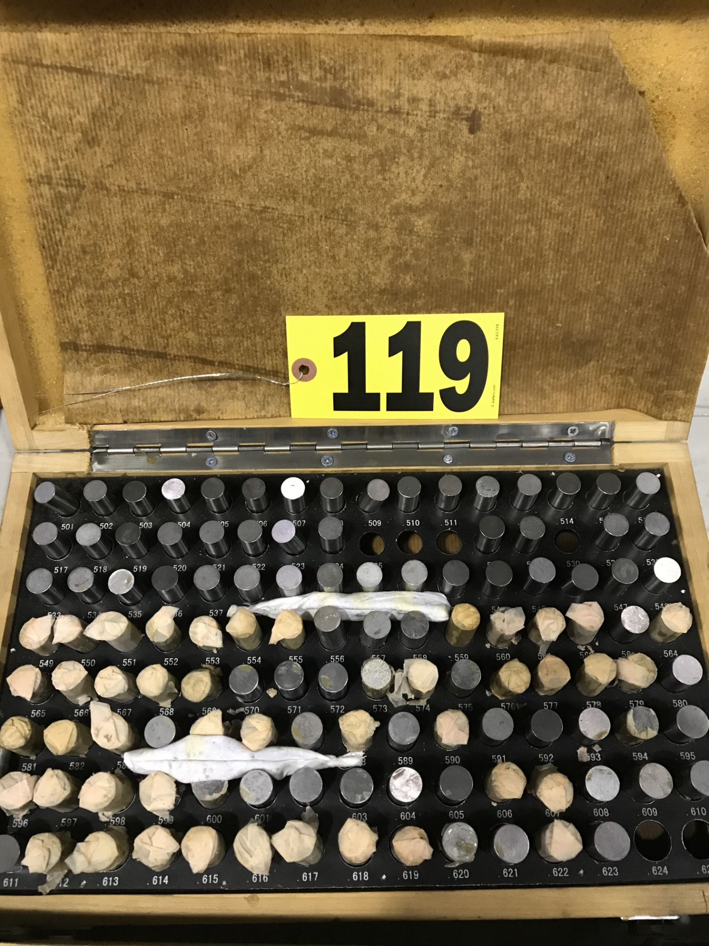 Pin gauge set