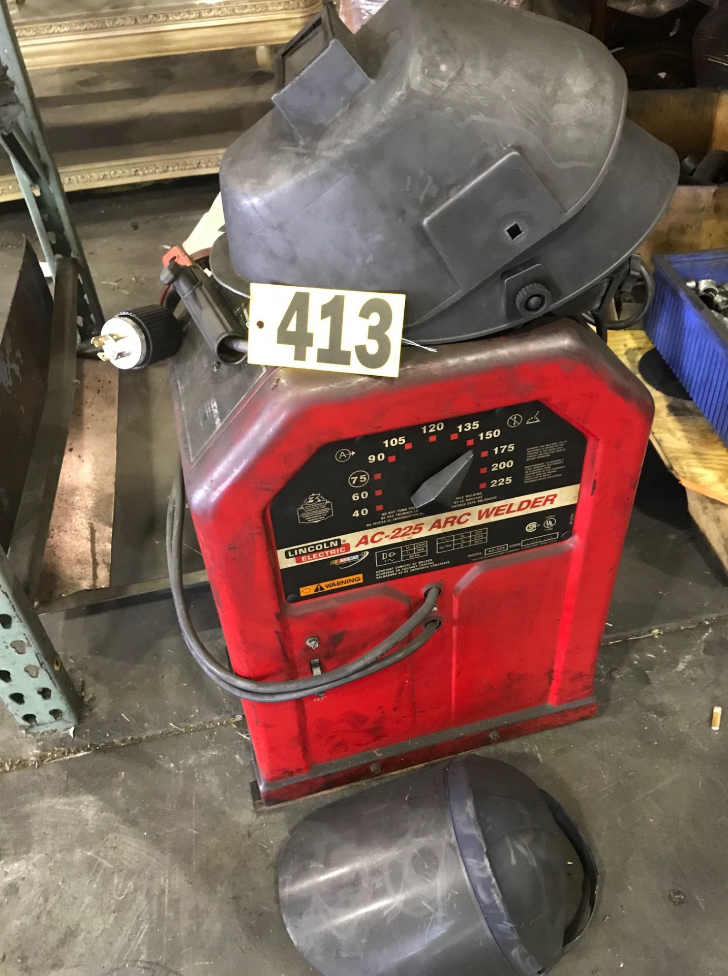 Lincoln AC-22S welder & masks