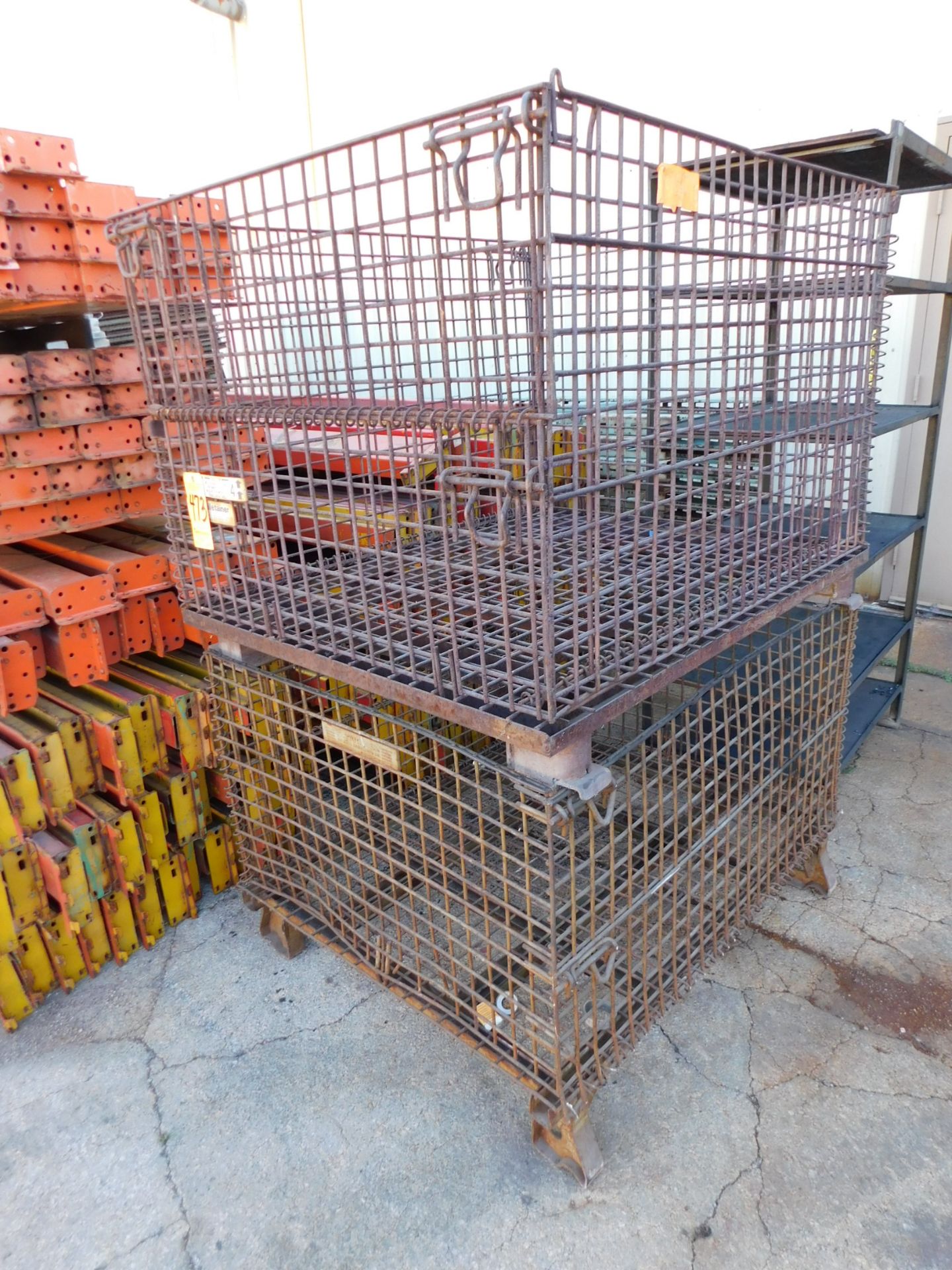 (2) Wire Baskets