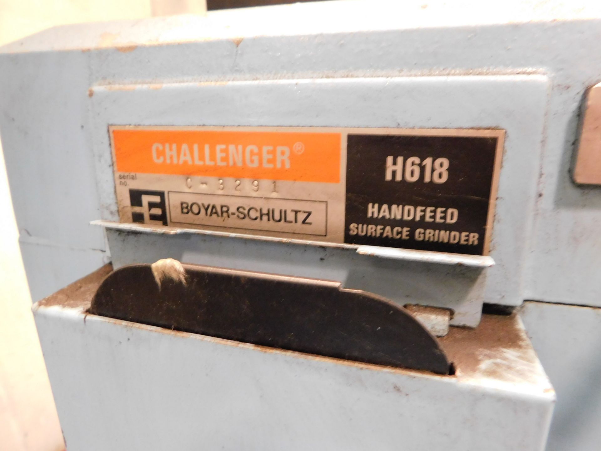 Boyar Schultz H618 Challenger 6 In. X 18 In. Surface Grinder, s/n C-3291, Walker Chuck - Image 8 of 8