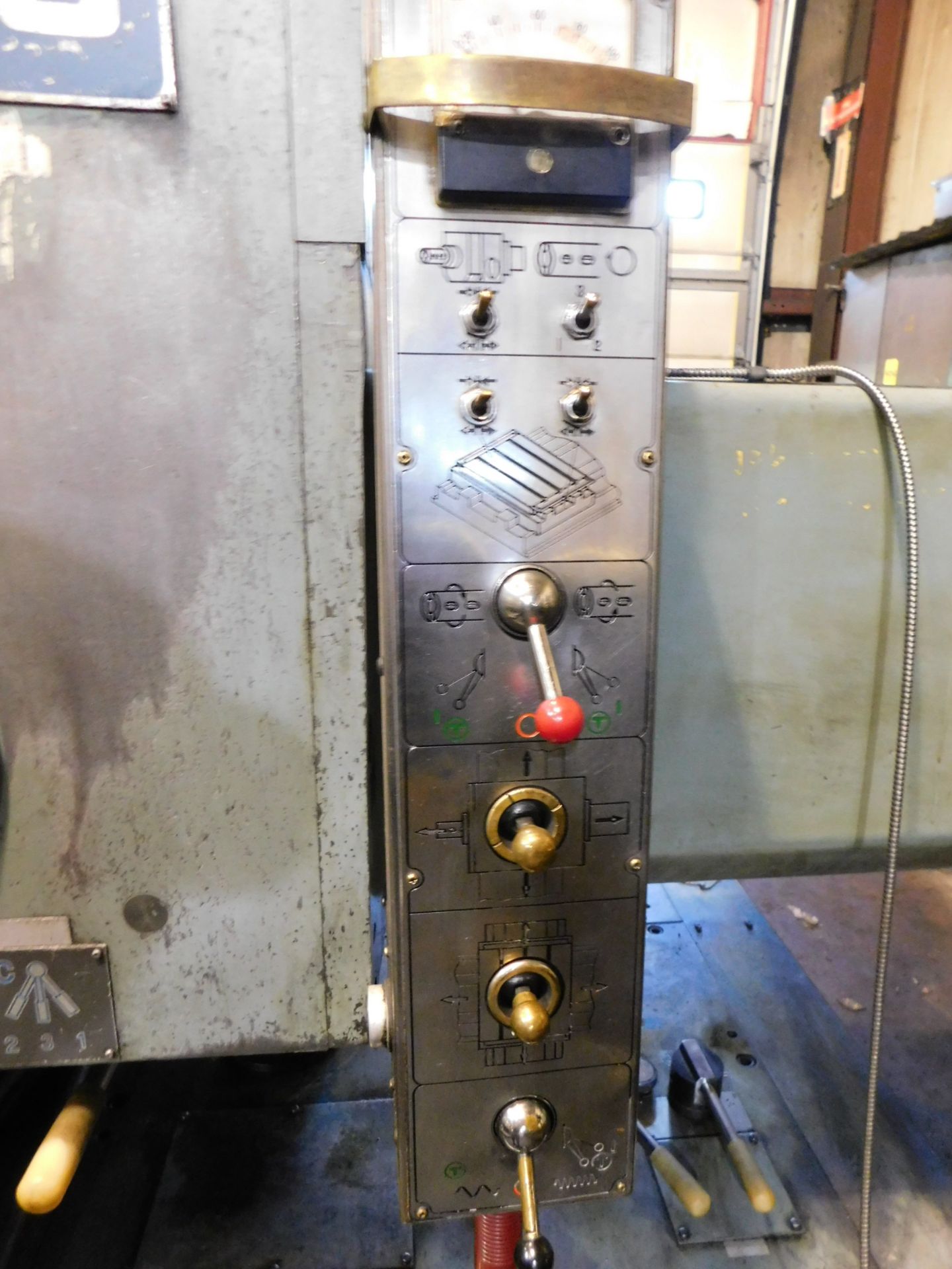 Shibaura/Toshiba Model BFT-13CW3PD Table Type Horizontal Boring Mill, s/n 153310, New 1979, 5.12 In. - Image 15 of 21