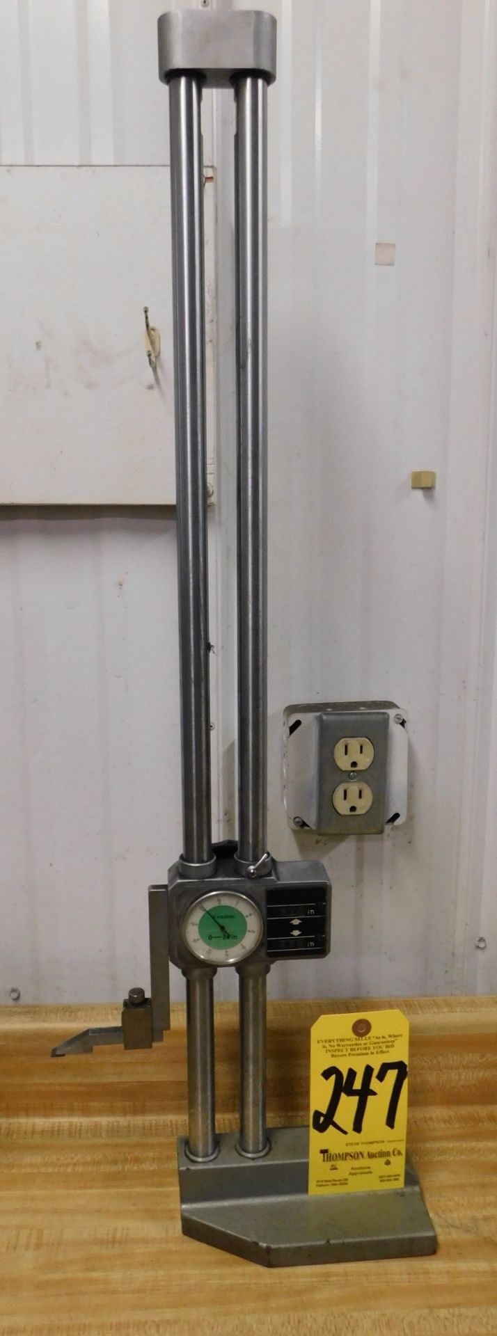 24 Inch Dial Height Gage