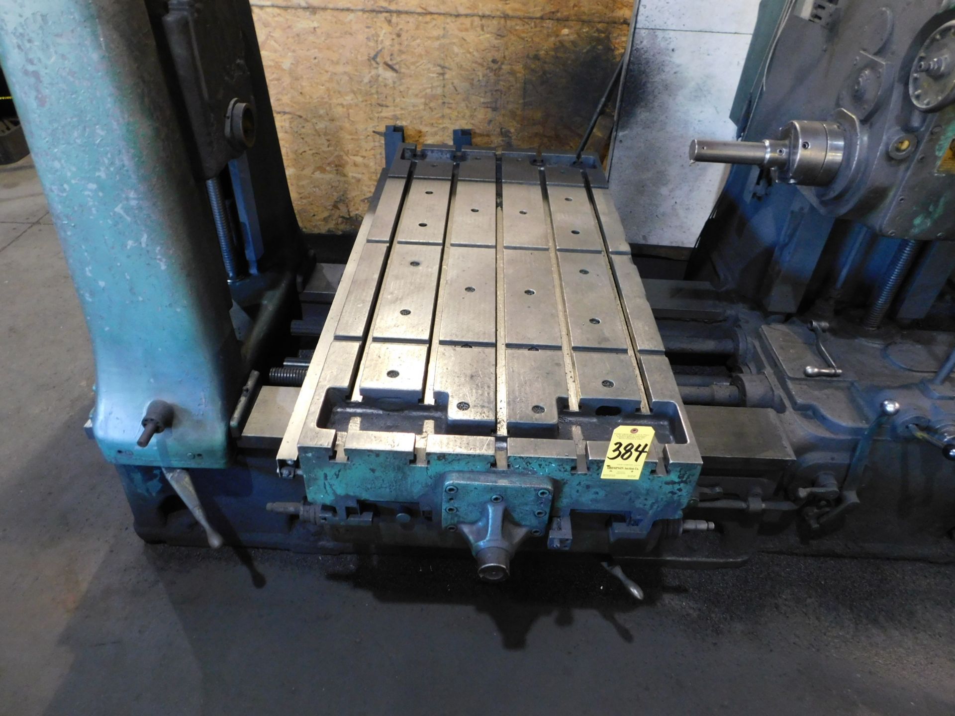 Giddings and Lewis Model 330T Table Type Horizontal Boring Mill, s/n 7024, 3 In. Spindle, 30 In. X - Image 3 of 12