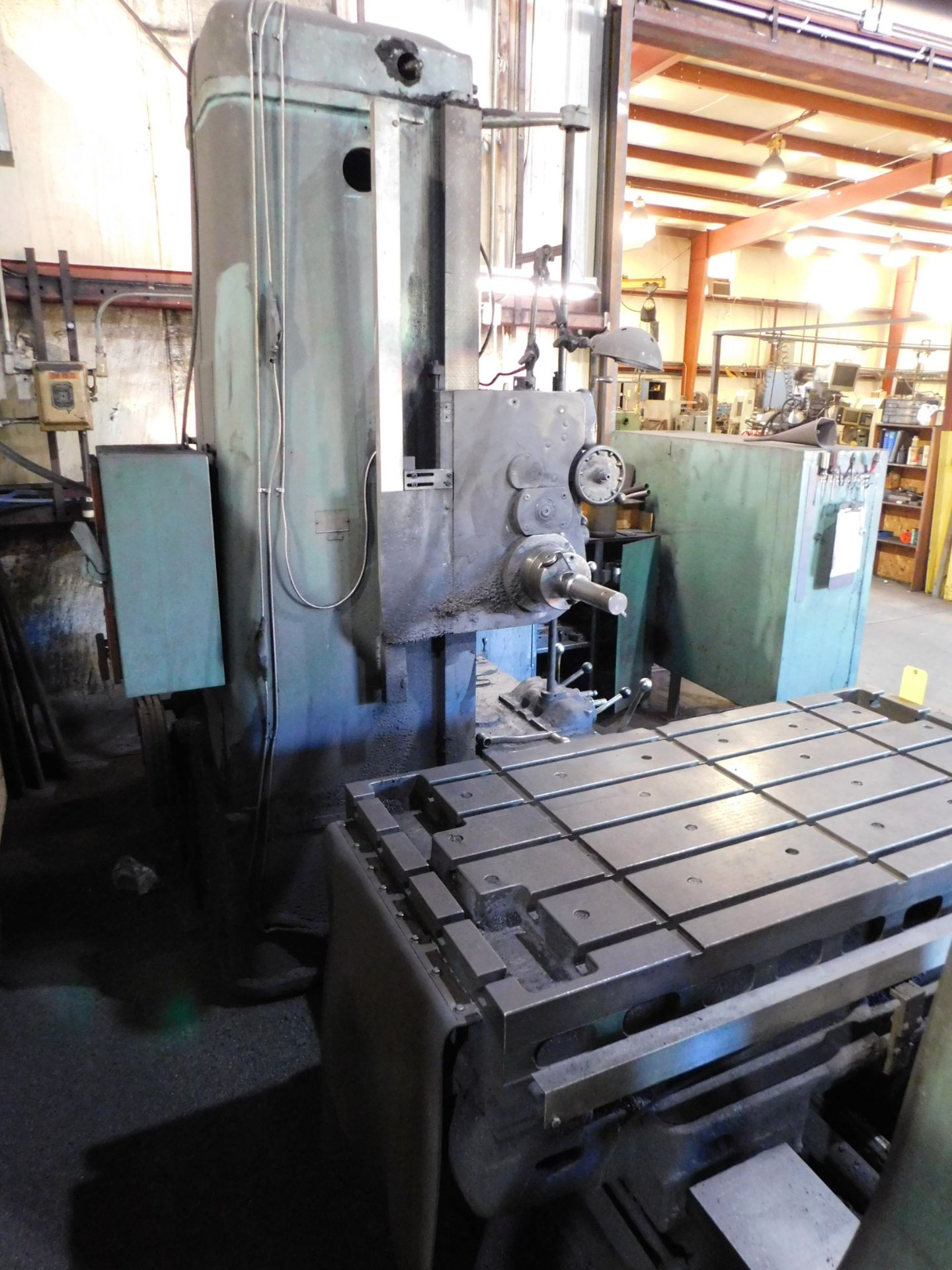 Giddings and Lewis Model 330T Table Type Horizontal Boring Mill, s/n 7024, 3 In. Spindle, 30 In. X - Image 5 of 12