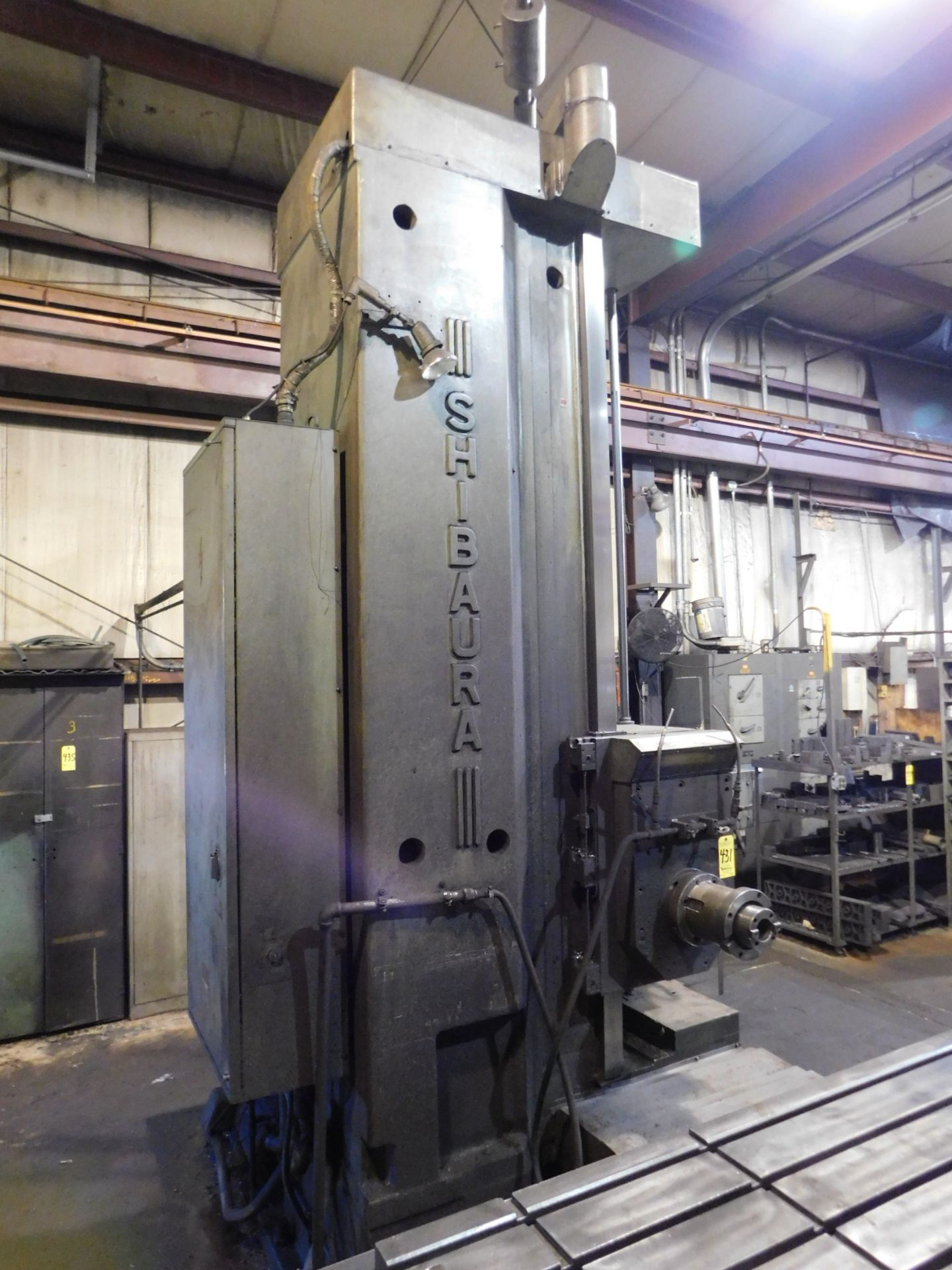 Shibaura/Toshiba Model BFT-13CW3PD Table Type Horizontal Boring Mill, s/n 153310, New 1979, 5.12 In. - Image 10 of 21