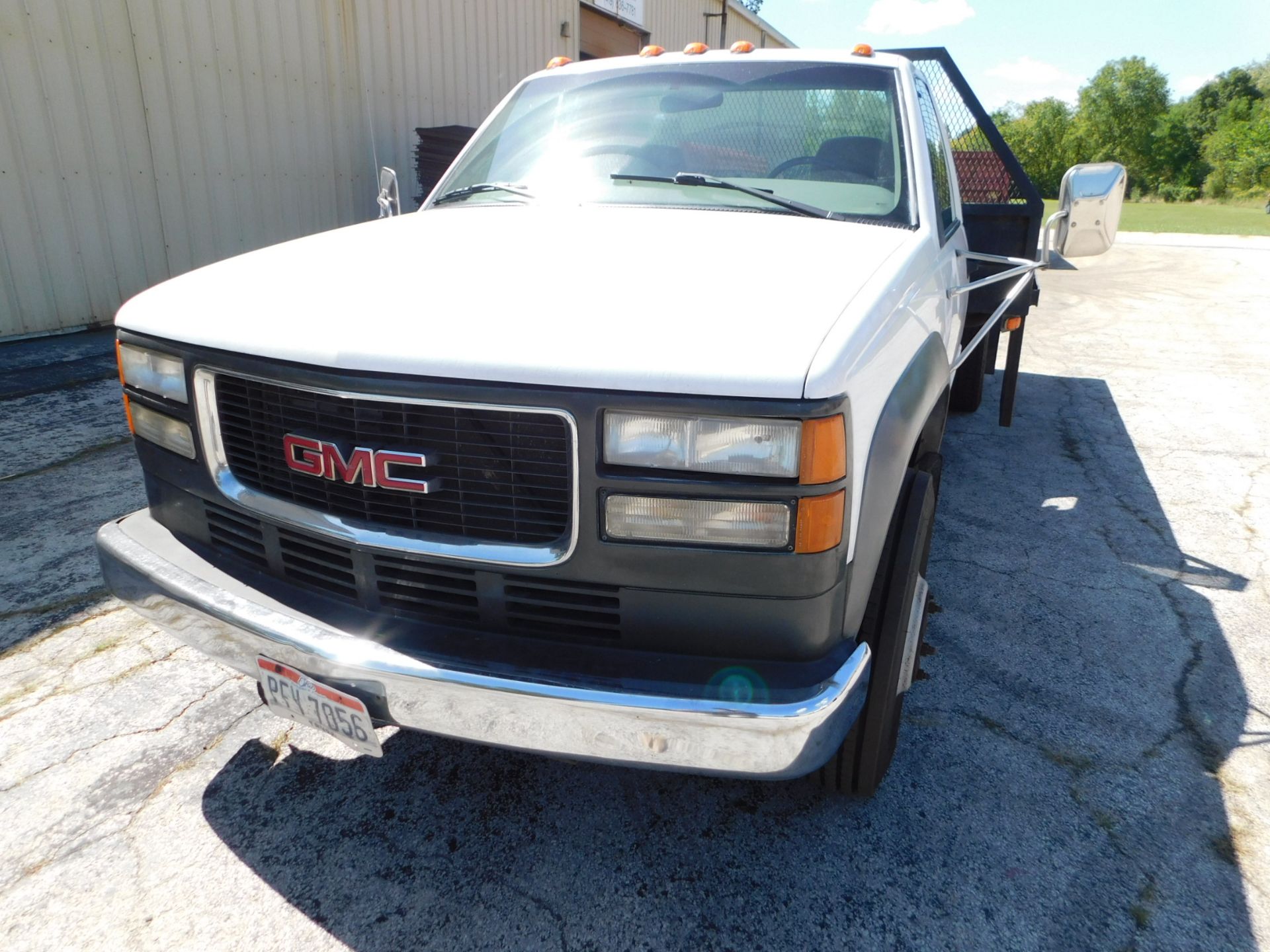 GMC Model 3500HD Straight Truck, VIN 1GDKC34J3WJ500754, New 1997, 201,533 Miles, Gas, 92 In. X 144 - Image 2 of 27