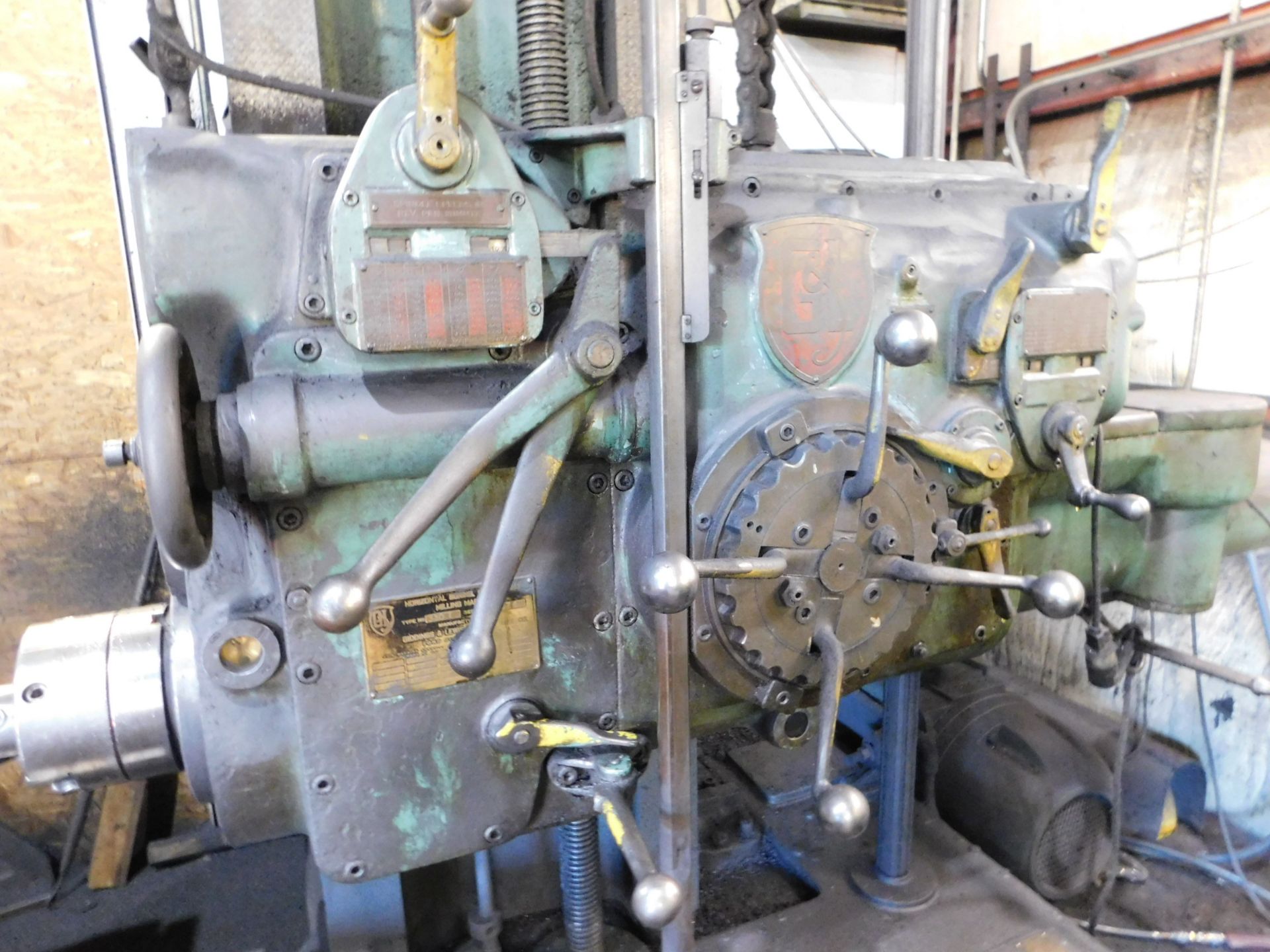 Giddings and Lewis Model 330T Table Type Horizontal Boring Mill, s/n 7024, 3 In. Spindle, 30 In. X - Image 7 of 12