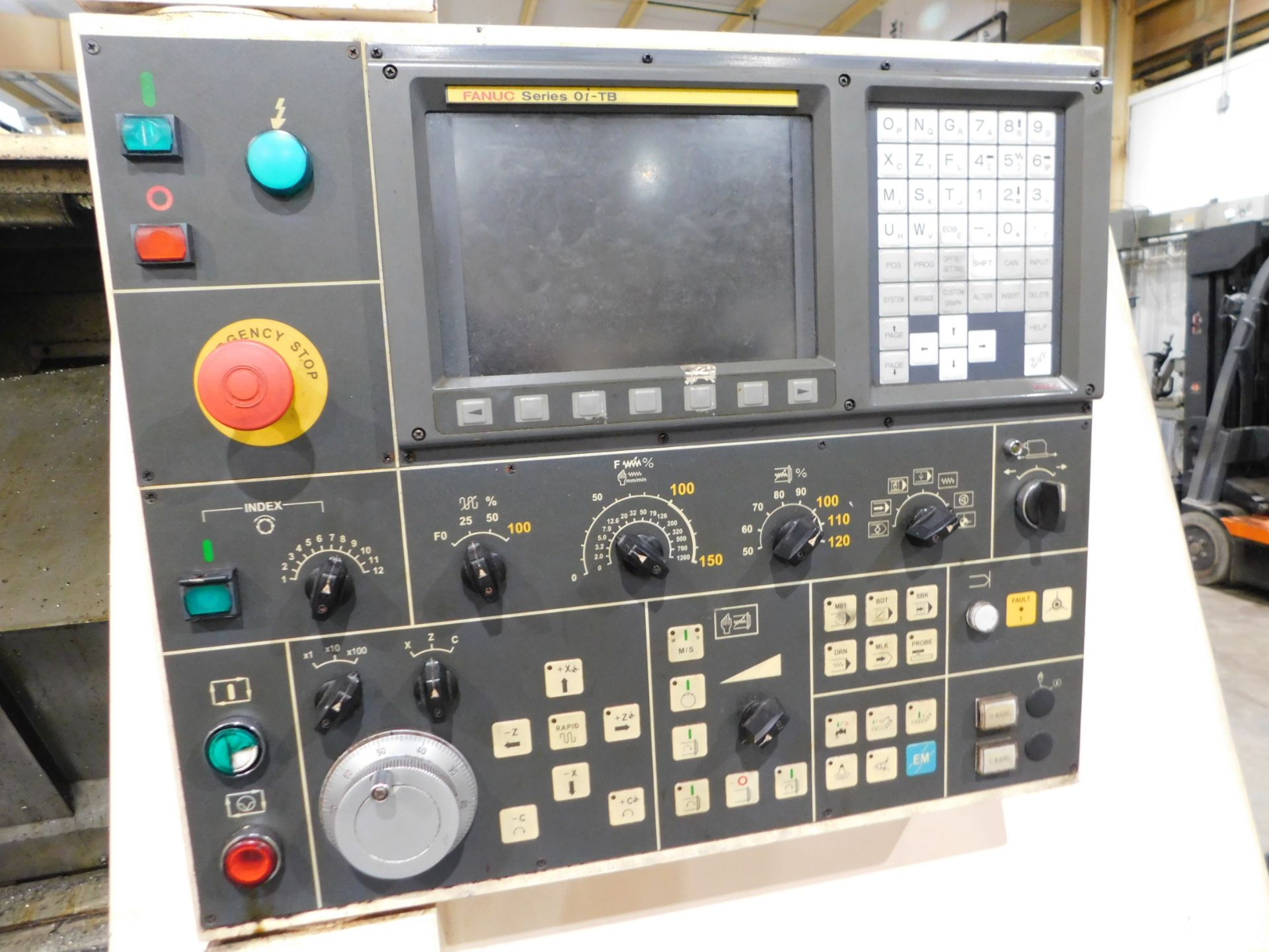 Hardinge Model Talent 10/78 CNC Turning Center, Fanuc 0i-TB CNC Control, 3 In. Capacity, 14 In. Max. - Image 10 of 15