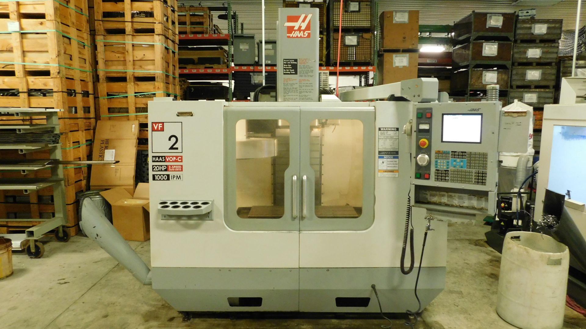 Haas VF-2 CNC Vertical Machining Center, s/n 36138, New 2004, Haas CNC Control, 4th Axis Ready, - Image 14 of 14