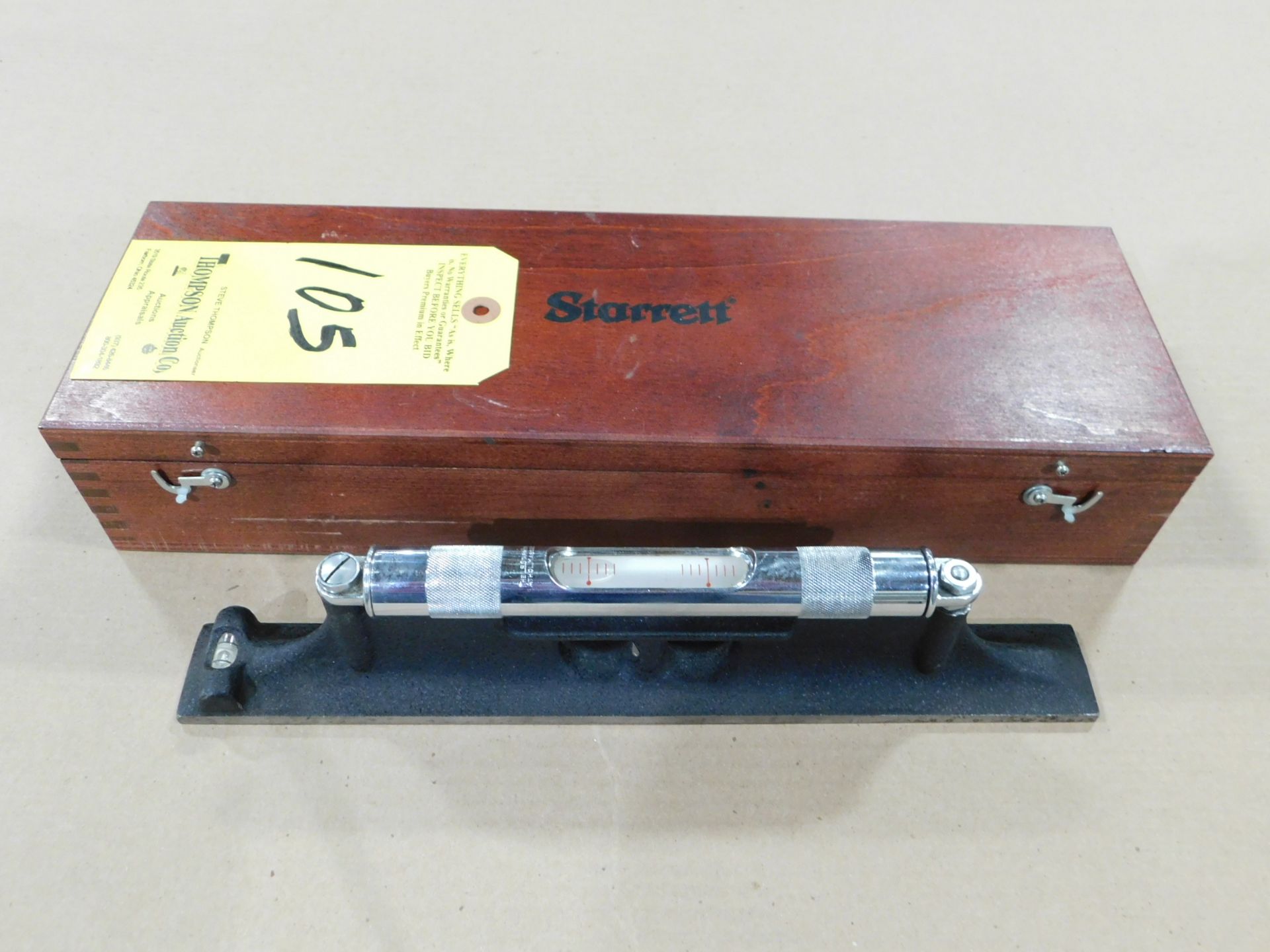 Starrett Precision Level with case - Image 2 of 4