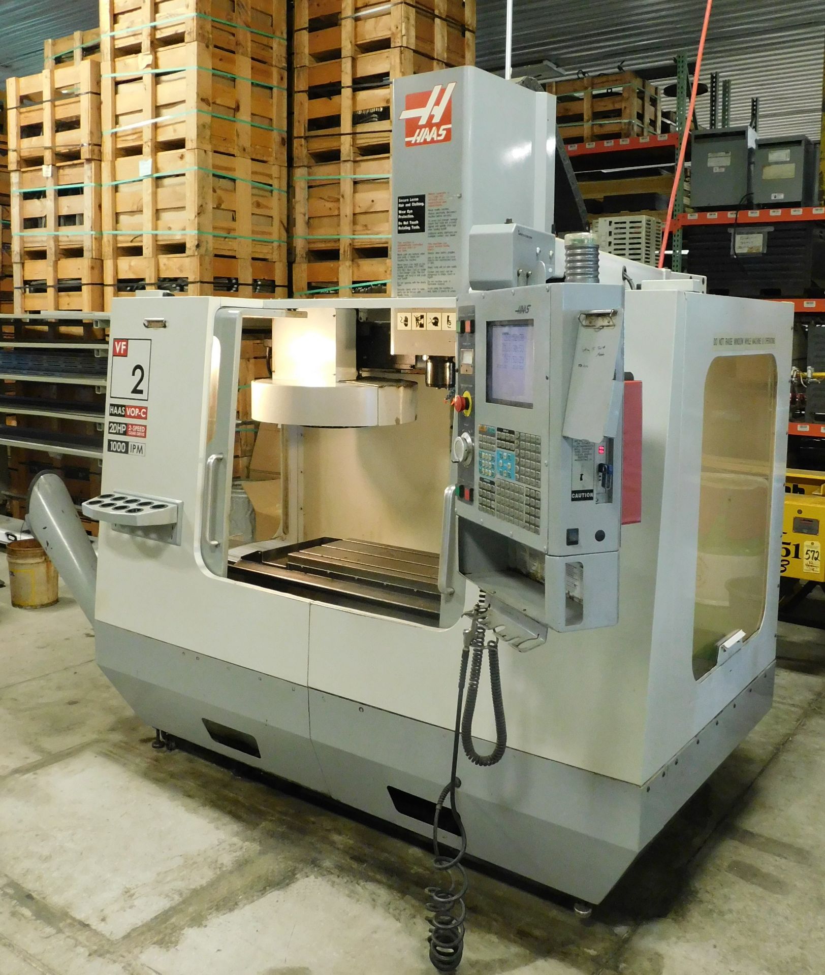 Haas VF-2 CNC Vertical Machining Center, s/n 36138, New 2004, Haas CNC Control, 4th Axis Ready,