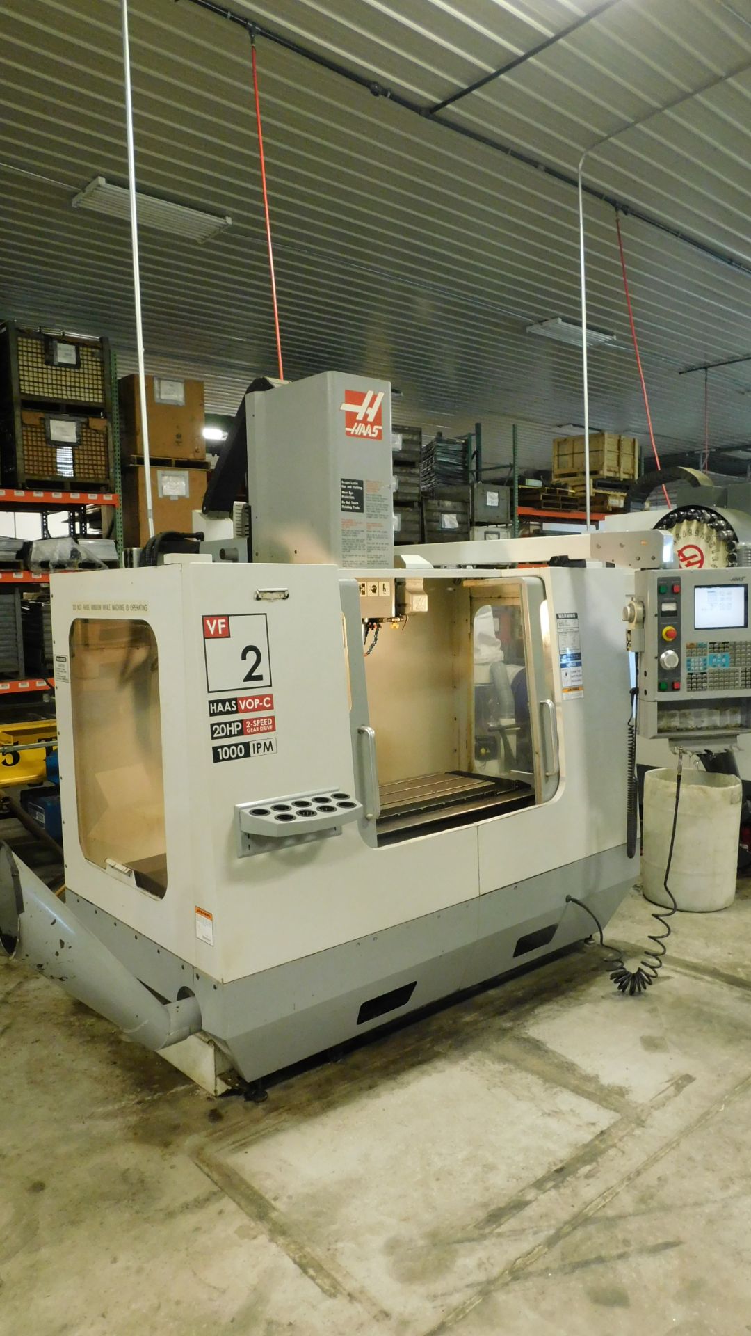 Haas VF-2 CNC Vertical Machining Center, s/n 36138, New 2004, Haas CNC Control, 4th Axis Ready, - Image 5 of 14