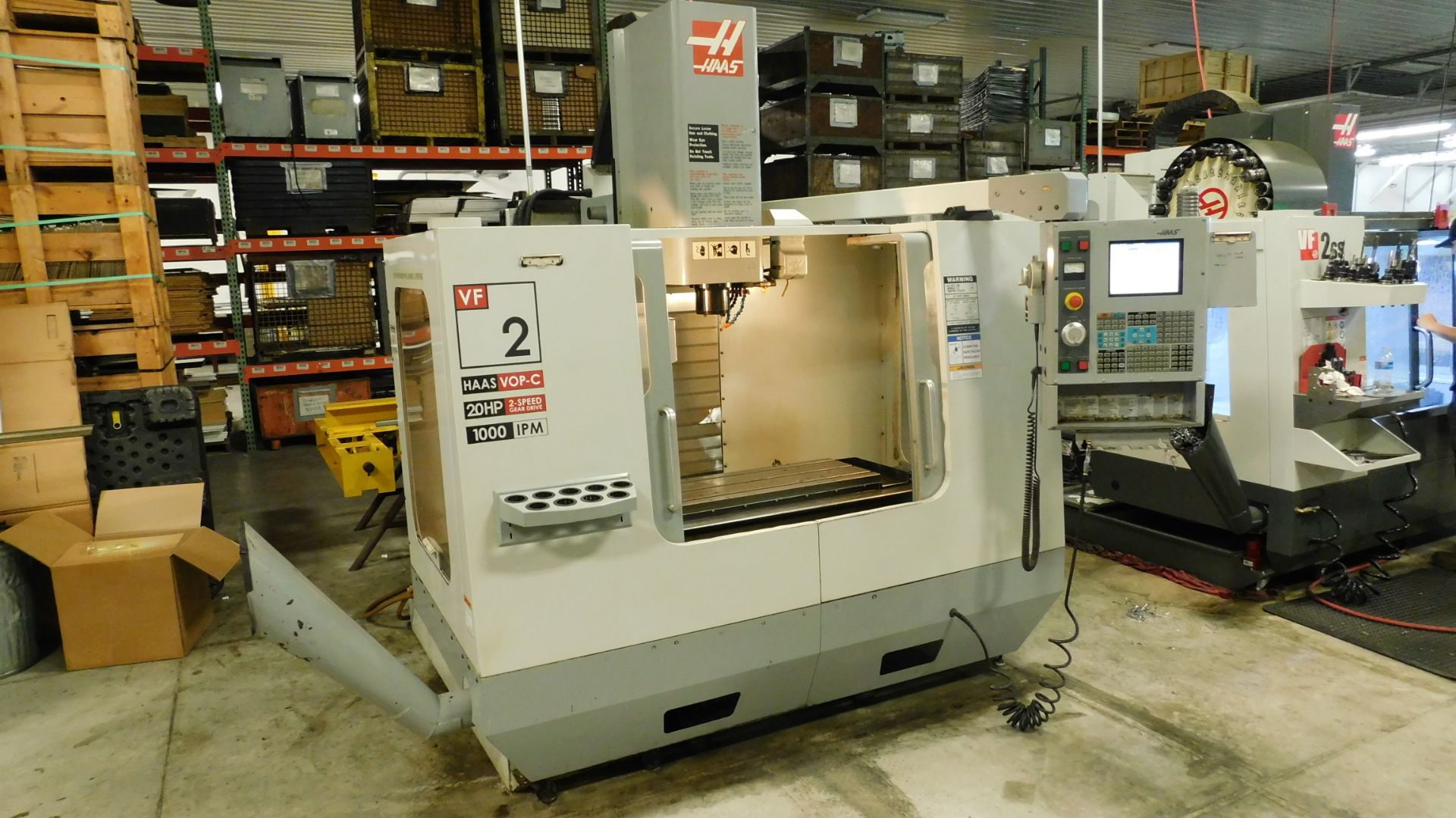 Haas VF-2 CNC Vertical Machining Center, s/n 36138, New 2004, Haas CNC Control, 4th Axis Ready, - Image 2 of 14