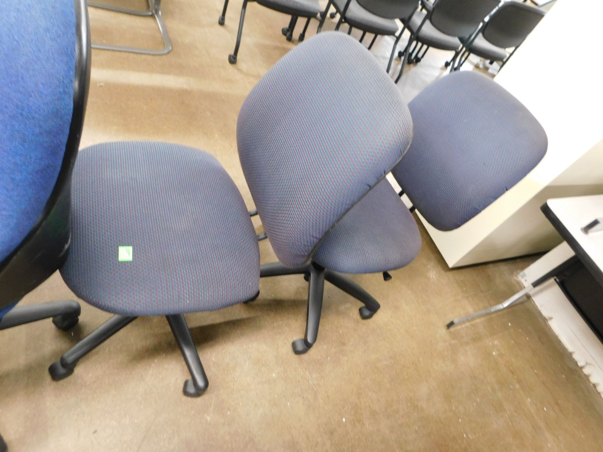 (4) Swivel Arm Chairs, and (2) Secretary Chair - Image 4 of 4