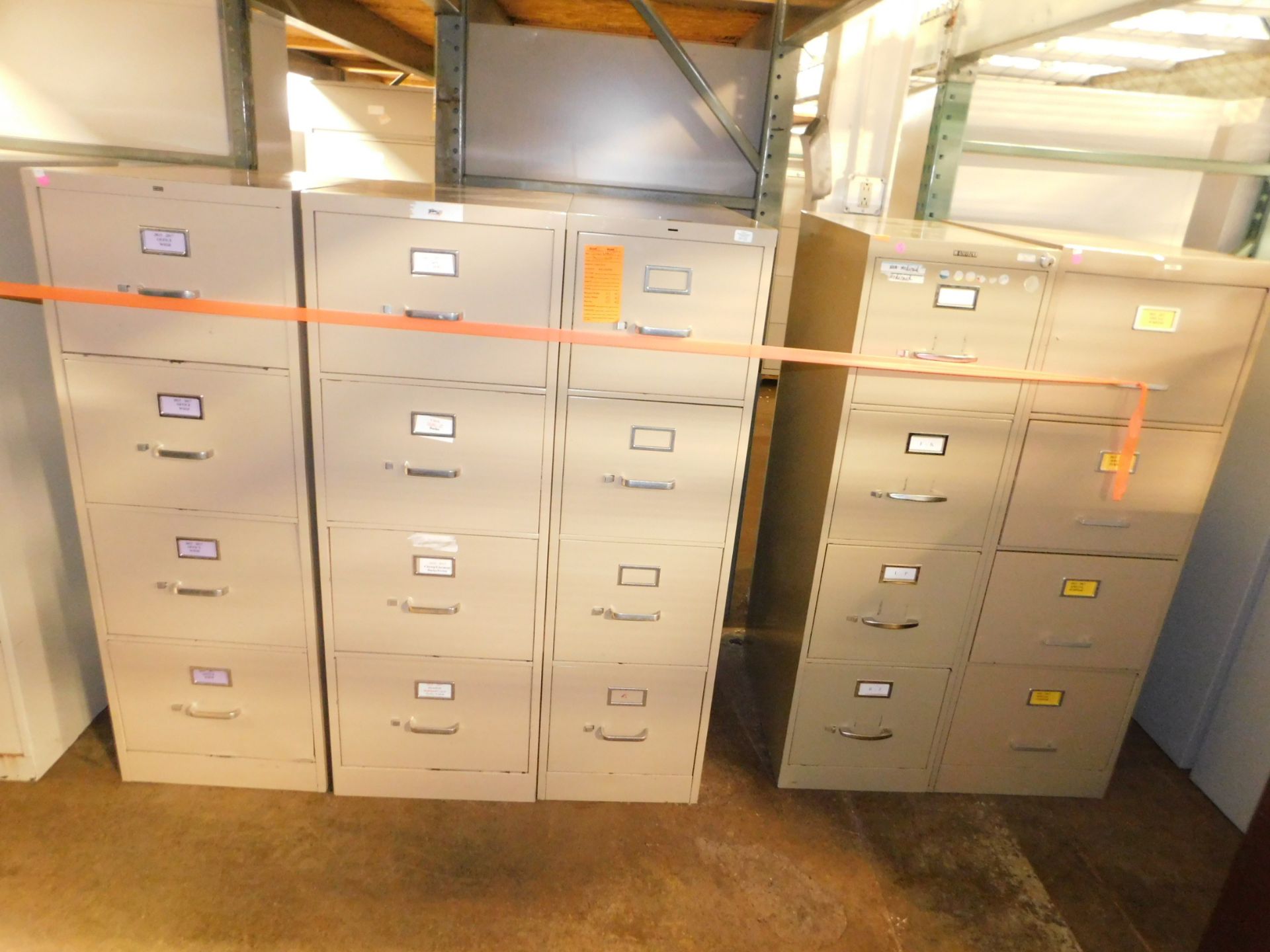 (7) 4-Drawer File Cabinets, (3) Letter Size, (4) Legal Size - Image 2 of 3