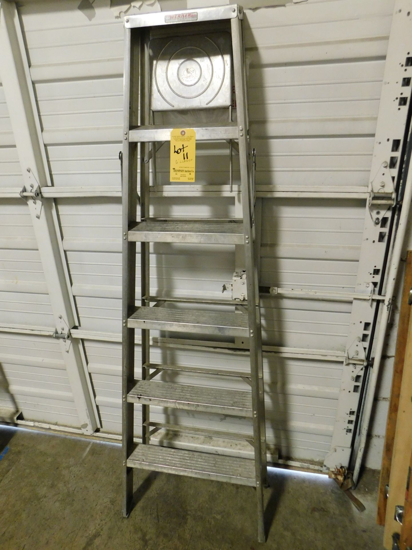 Aluminum Step Ladder, 6'