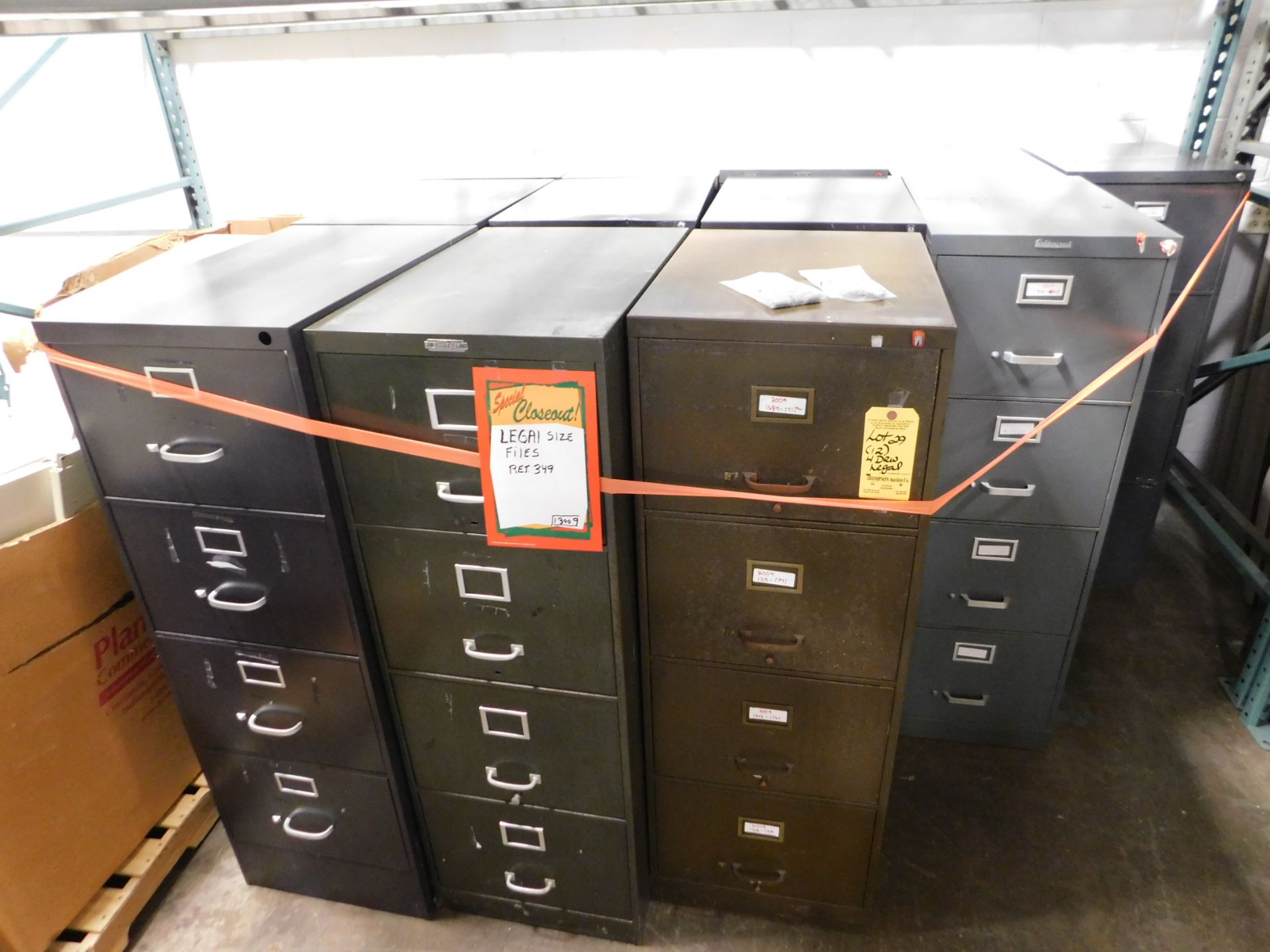 (12) 4-Drawer Legal File Cabinets