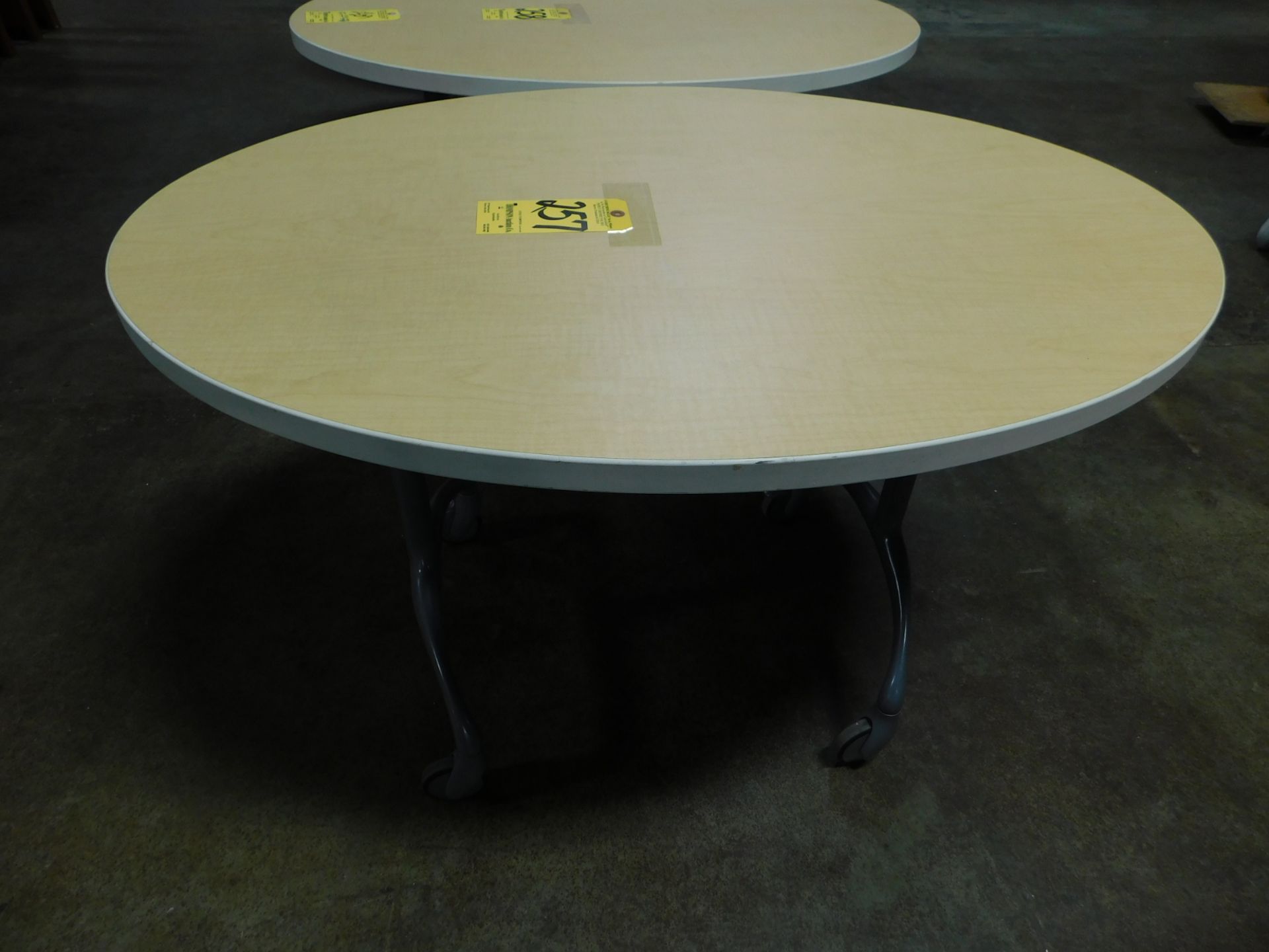 Steelcase Adjustable Height Oval Table on Casters, 42" x 30"