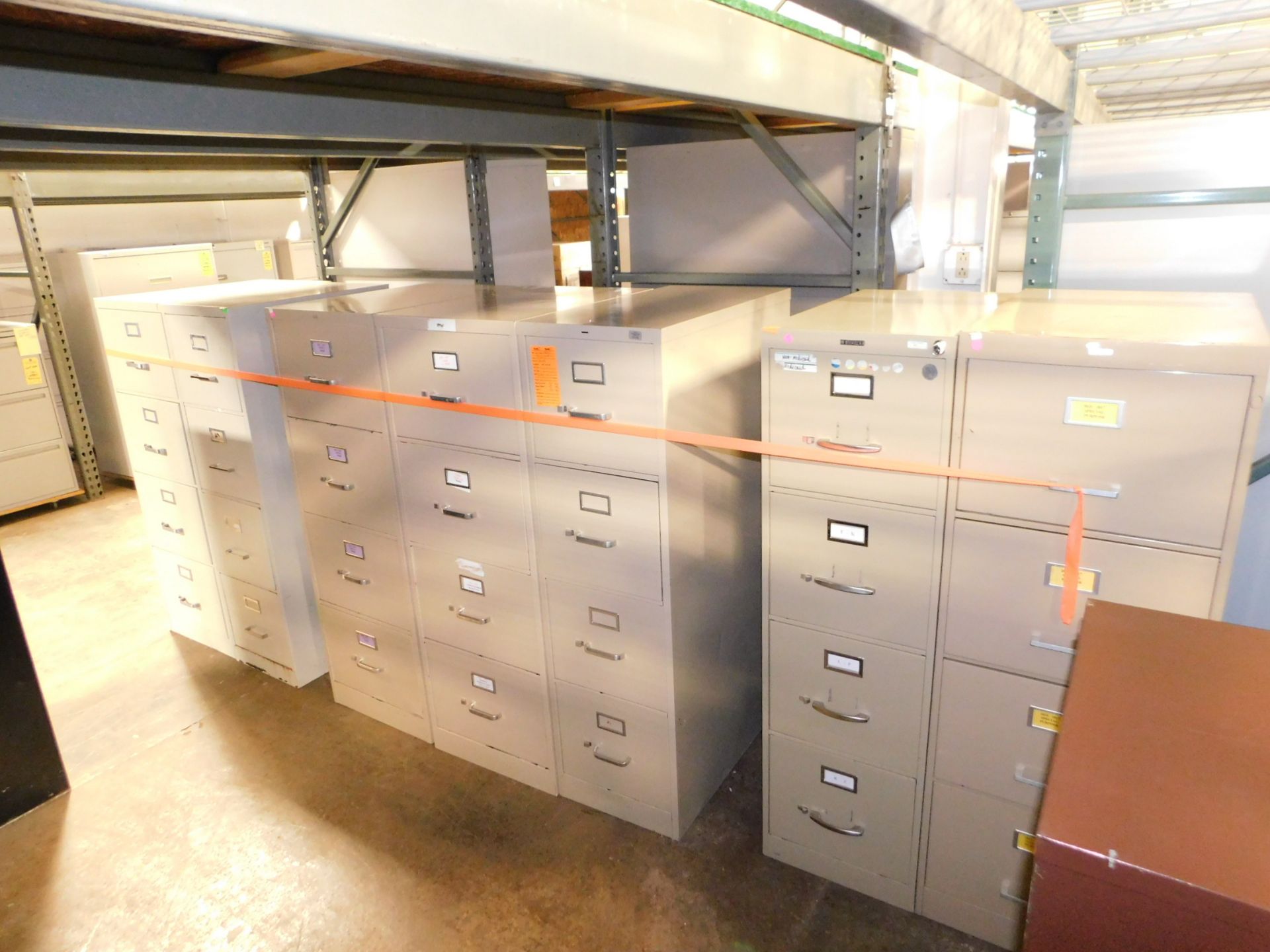 (7) 4-Drawer File Cabinets, (3) Letter Size, (4) Legal Size - Image 3 of 3