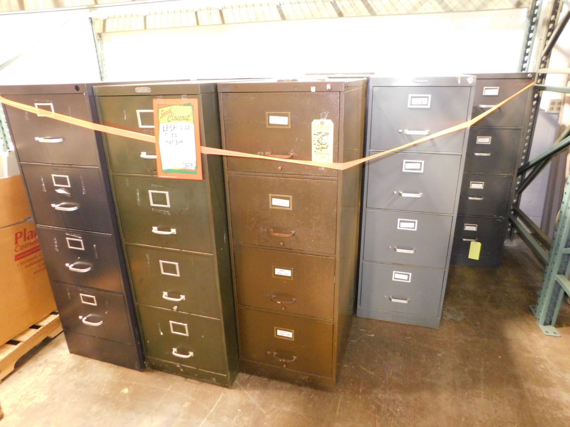(12) 4-Drawer Legal File Cabinets - Image 3 of 3