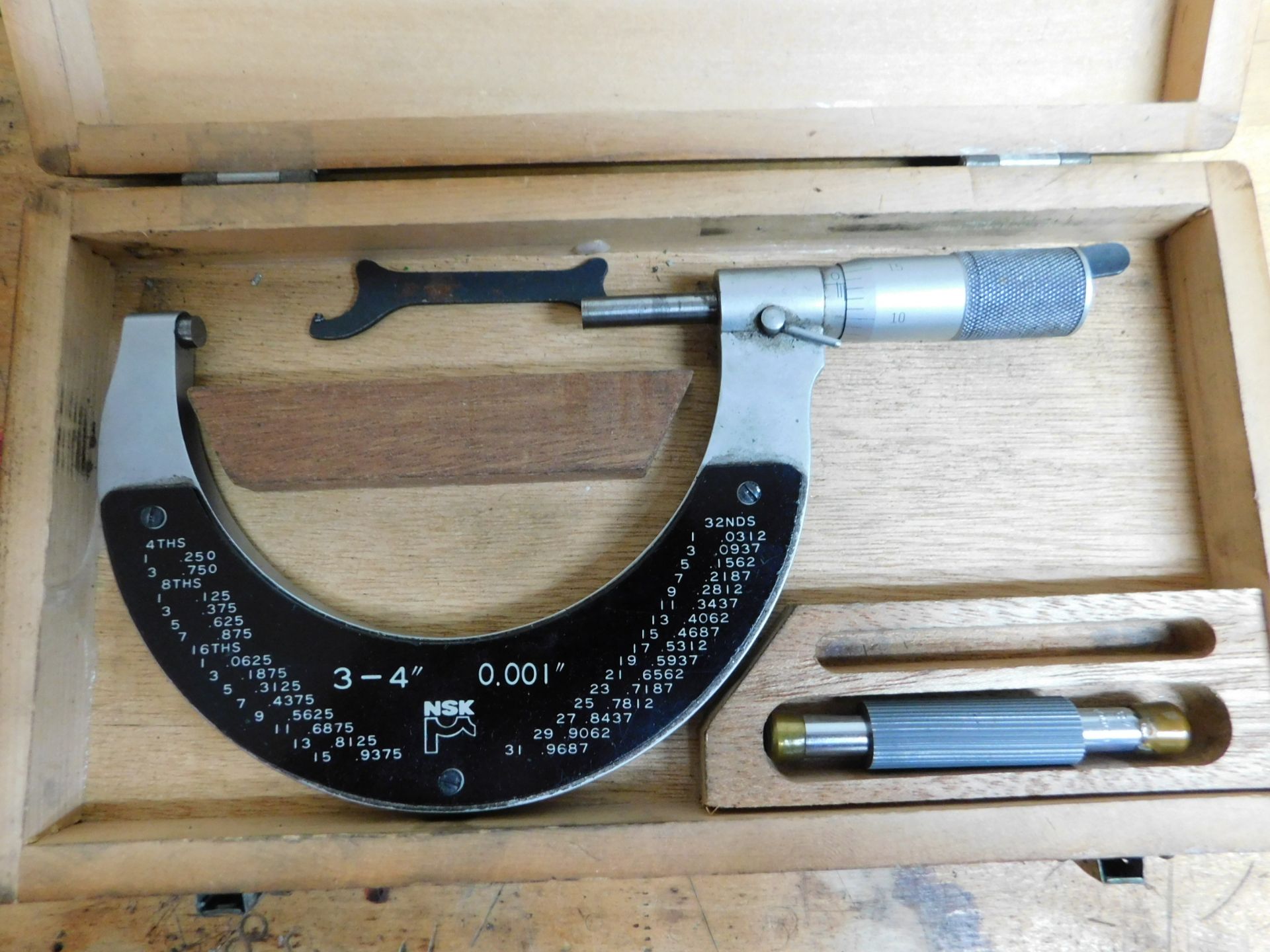 NSK Micrometer, 3 In - 4 In.