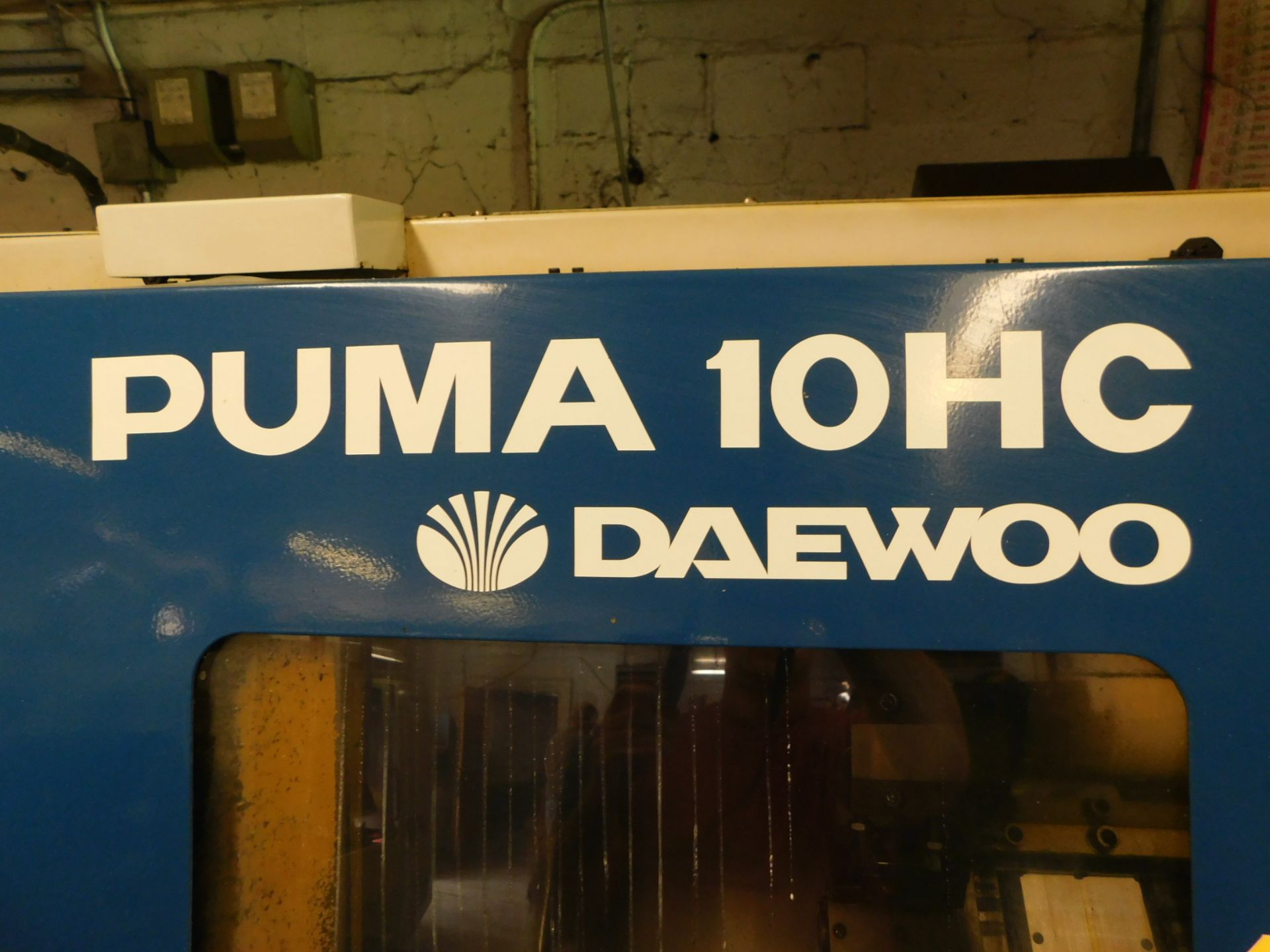 Daewoo Puma 10HC CNC Turning Center, s/n PH100185, Fanuc Series 0-T CNC Control, 10 In. 3 Jaw Chuck, - Image 11 of 13