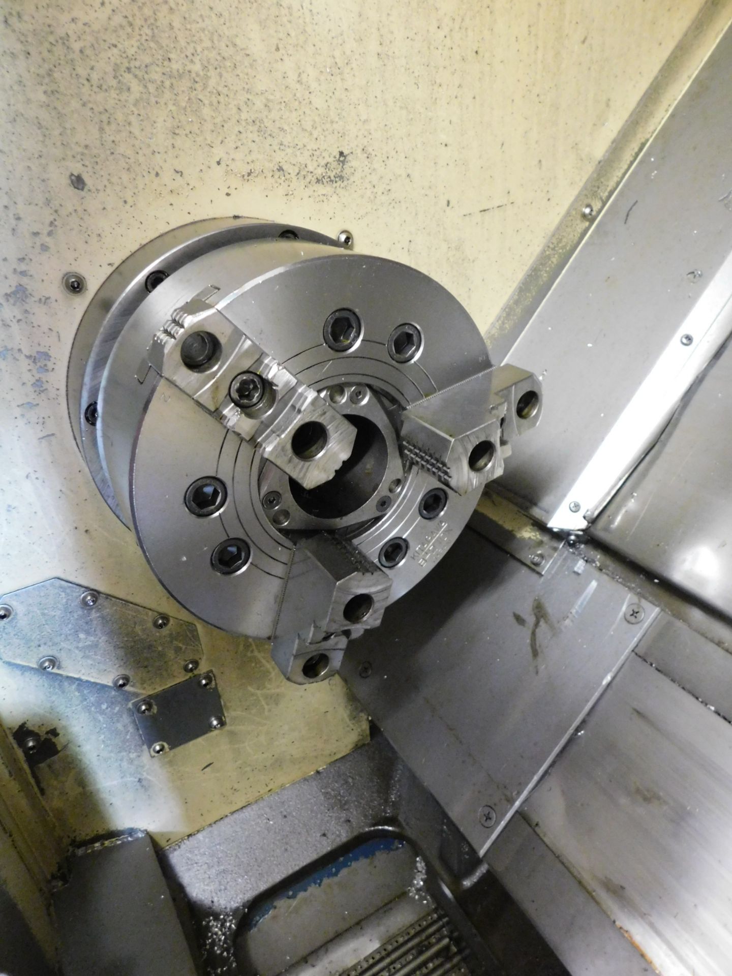 Daewoo Puma 10HC CNC Turning Center, s/n PH100185, Fanuc Series 0-T CNC Control, 10 In. 3 Jaw Chuck, - Image 3 of 13