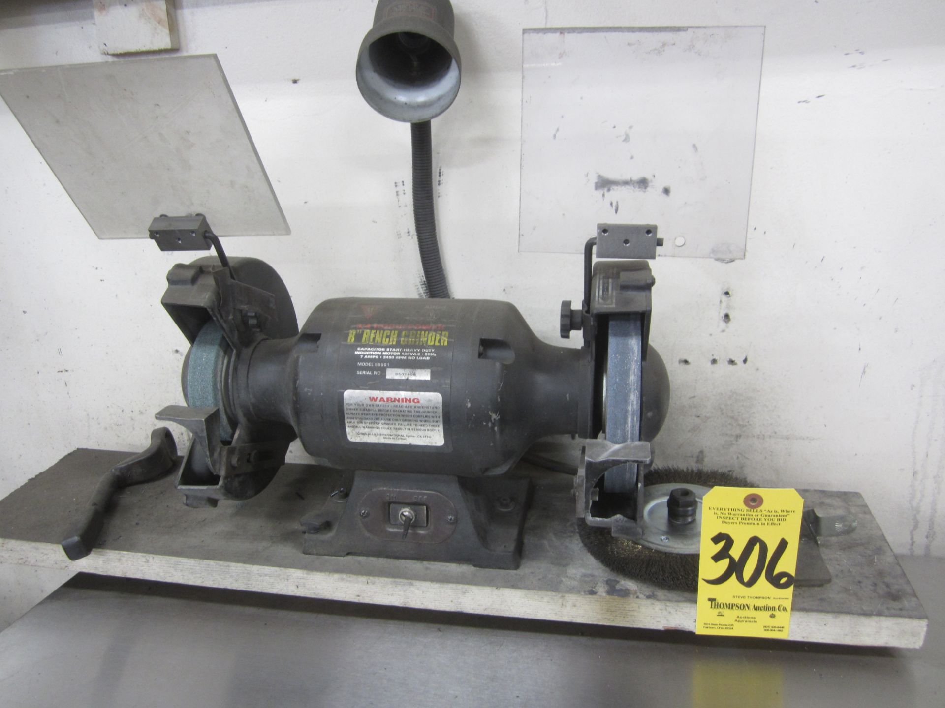 Allied 8 Inch Double End Bench Grinder