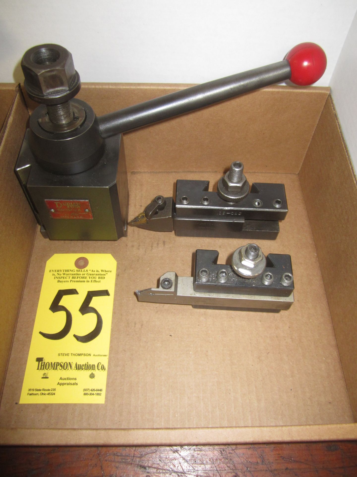 Dorian Model SD35CXA Quick Change Toolpost with (2) Toolholders