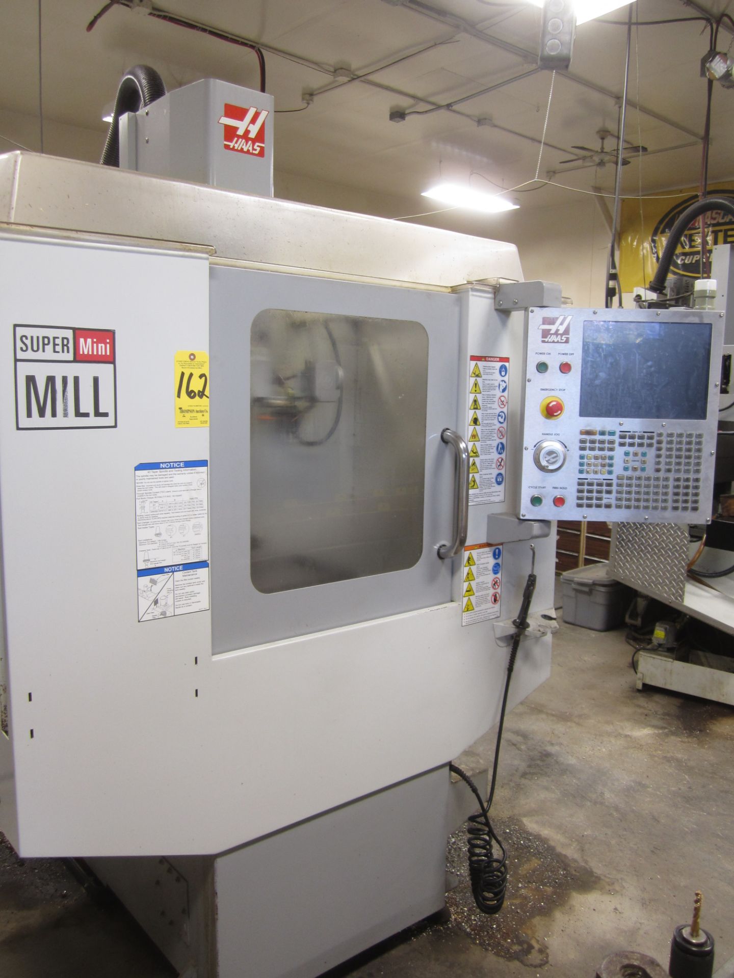 Haas Super Mini Mill CNC Vertical Mill, s/n 1071266, New 2008, Haas CNC Control, 40 Taper, 10 ATC, - Image 2 of 11