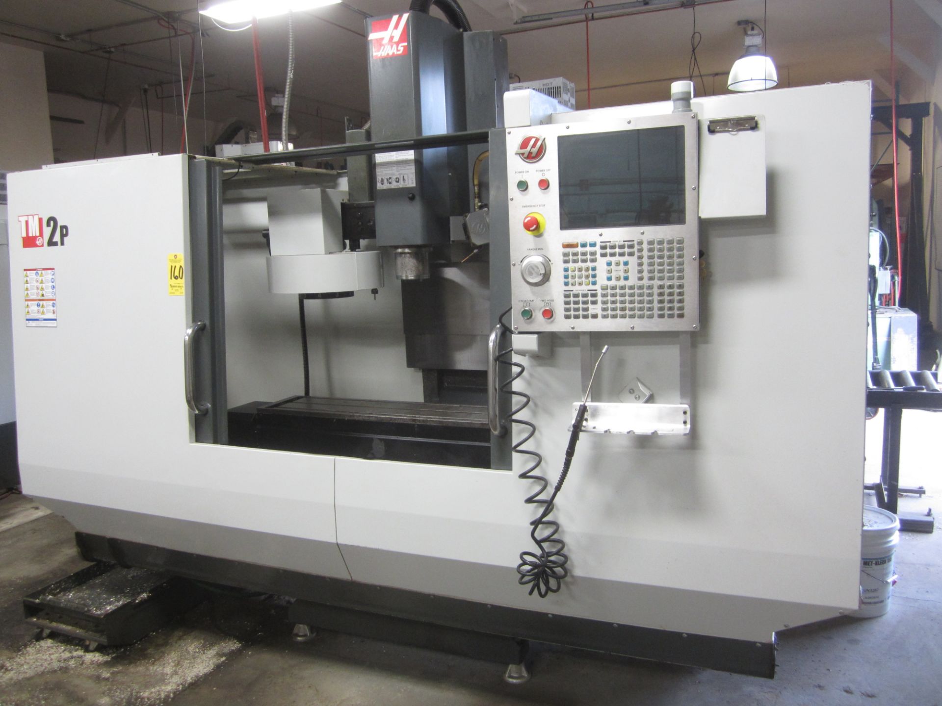 Haas TM2P CNC Vertical Machining Center, s/n 1099977, New 2012, Haas CNC Control, 40 Taper, 10 - Image 2 of 14