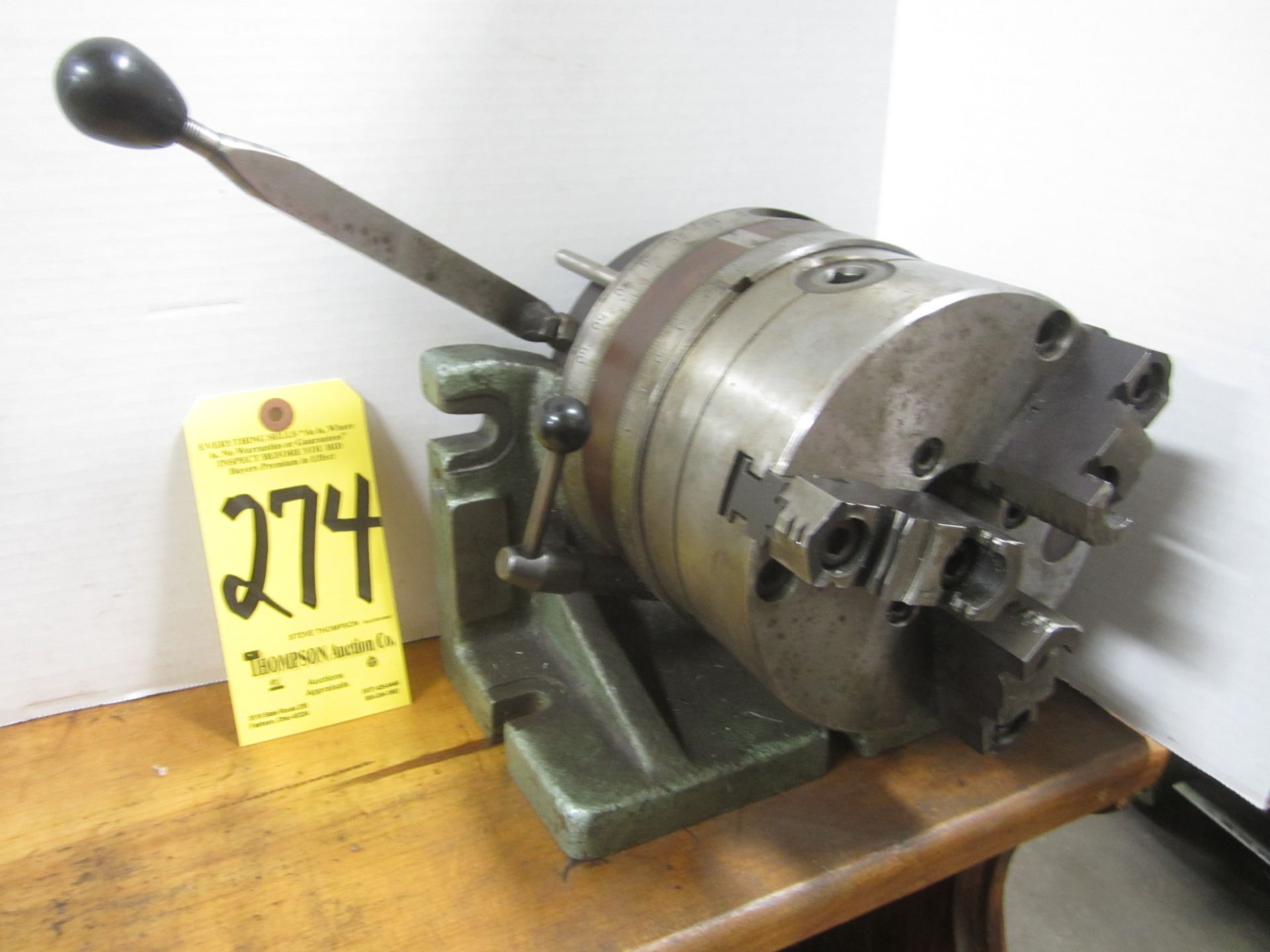 Indexer with 6 Inch 3-Jaw Chuck