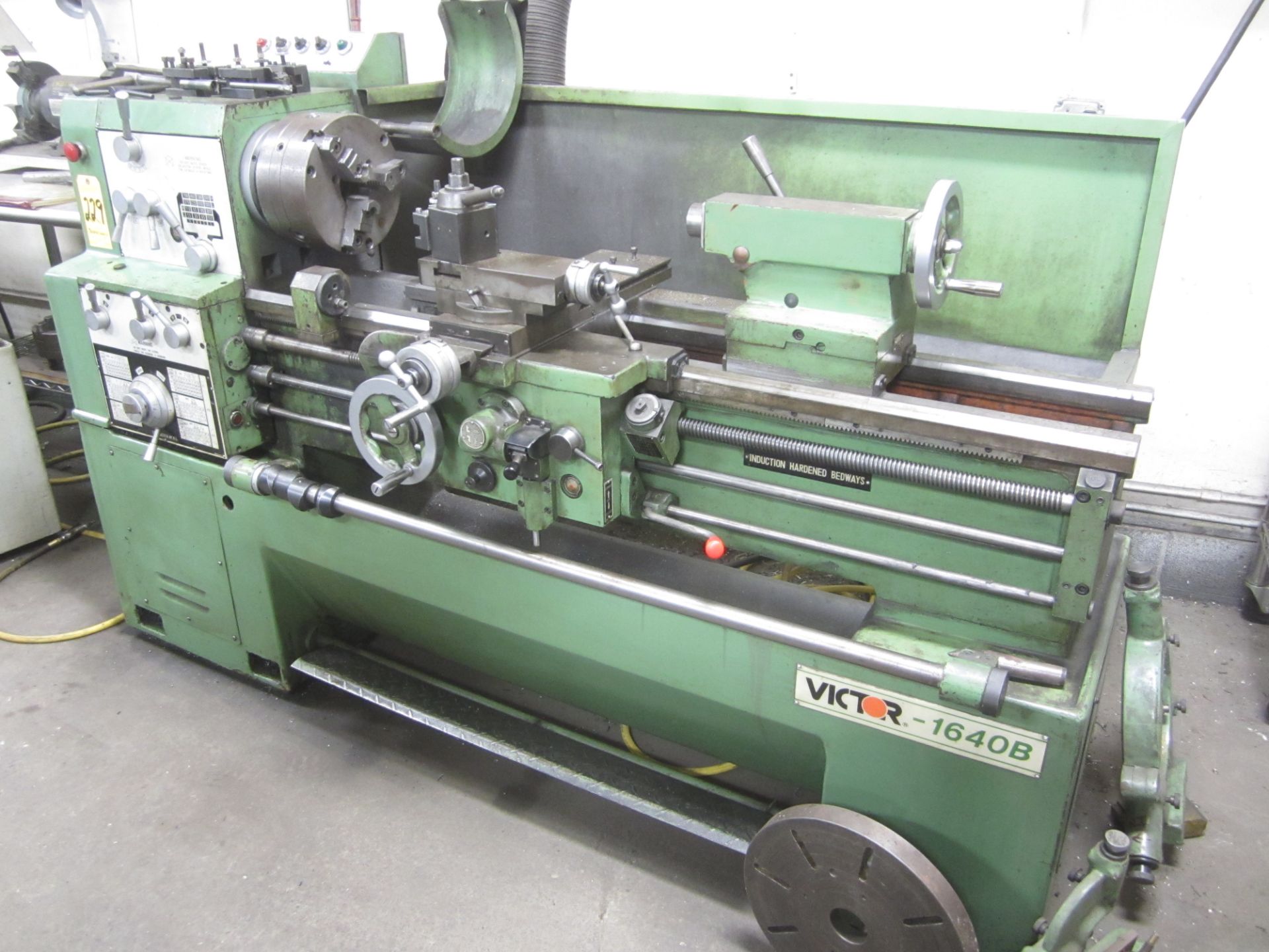 Victor Model 1640B Gear Head Engine Lathe, s/n 9071957, 16 In. X 40 In. Capacity, 5C Lever Type - Image 2 of 4
