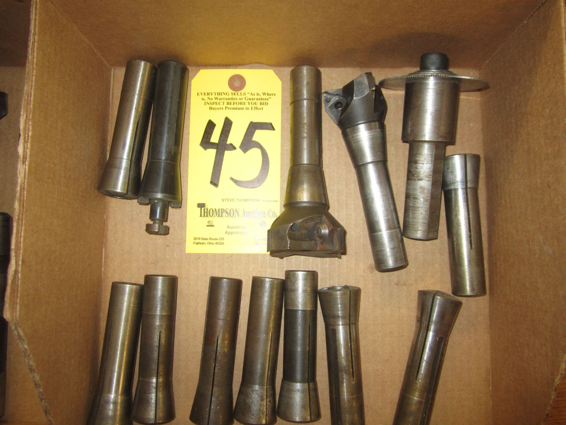 R-8 Toolholders and R-8 Collets