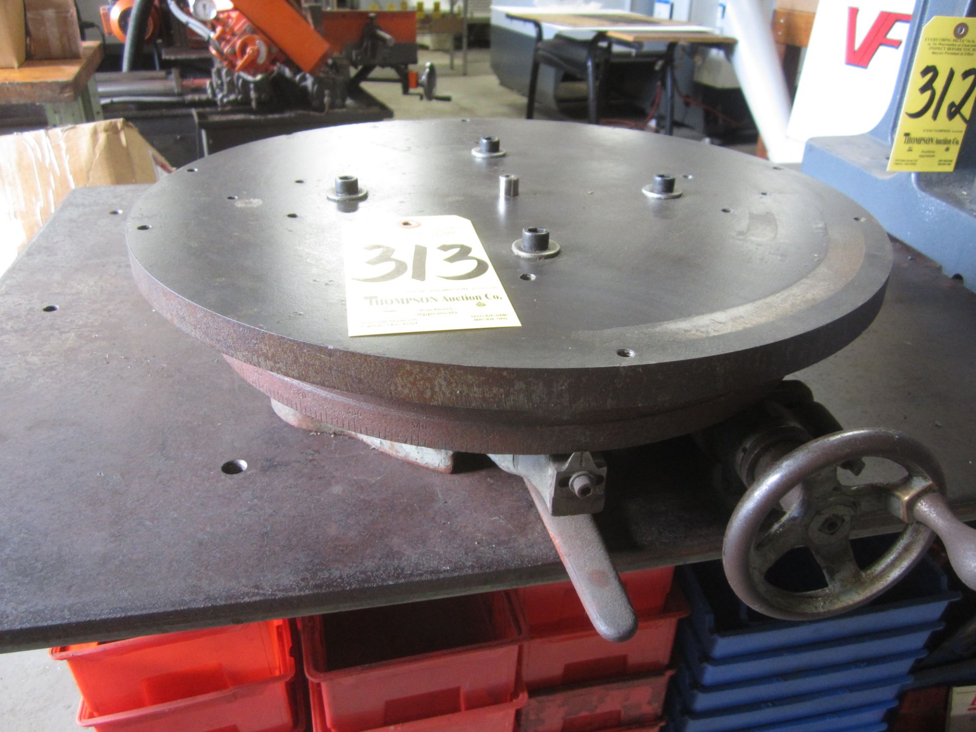 Gorton 15 Inch Rotary Table with 18 Inch Fixture Plate