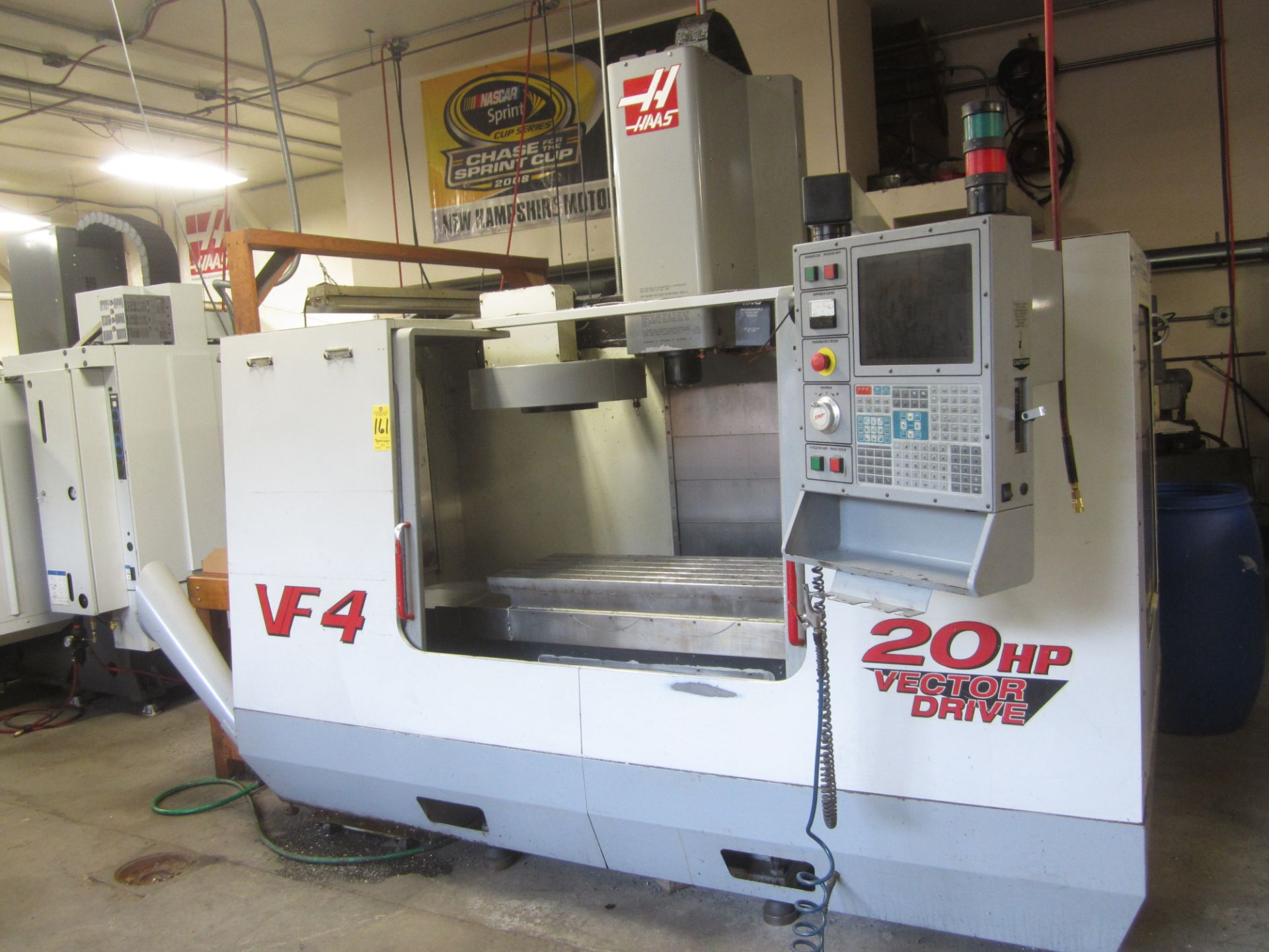 Haas VF-4 CNC Vertical Machining Center, s/n 20228, New 2000, Haas CNC Control, 20 HP, 40 Taper, - Image 2 of 16