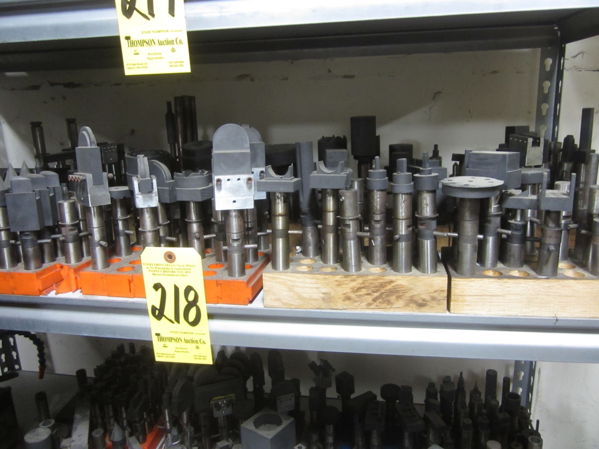 Racks with EDM Electrode Holders (Per Shelf)