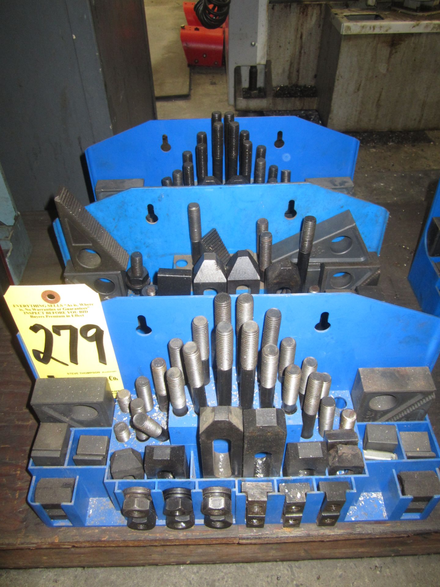 (3) Mill Clamp Sets