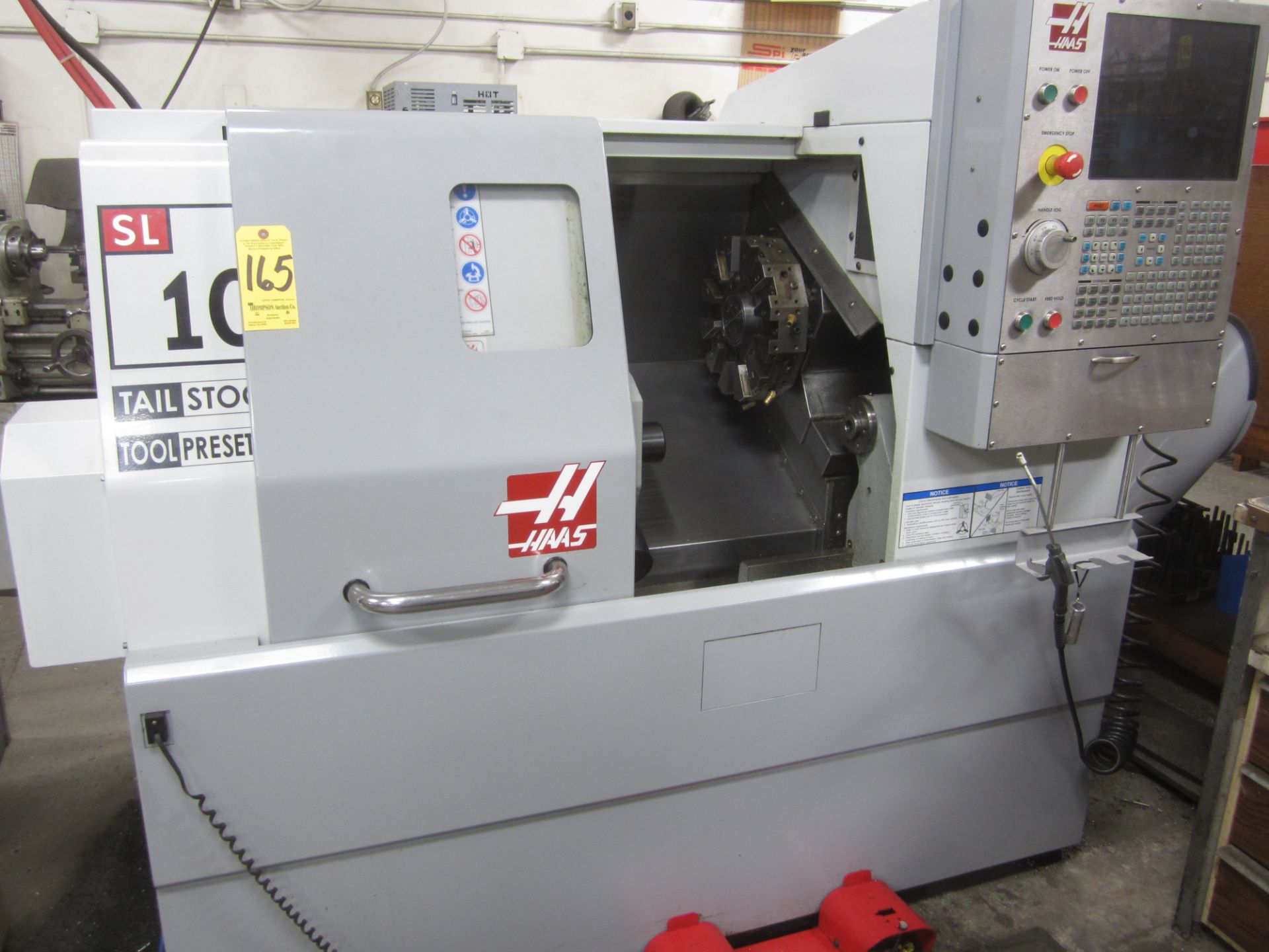 Haas SL10 CNC Turning Center, s/n 3081832, New 2008, Haas CNC Control, 1.75 In. Capacity, 15 HP, - Image 3 of 13