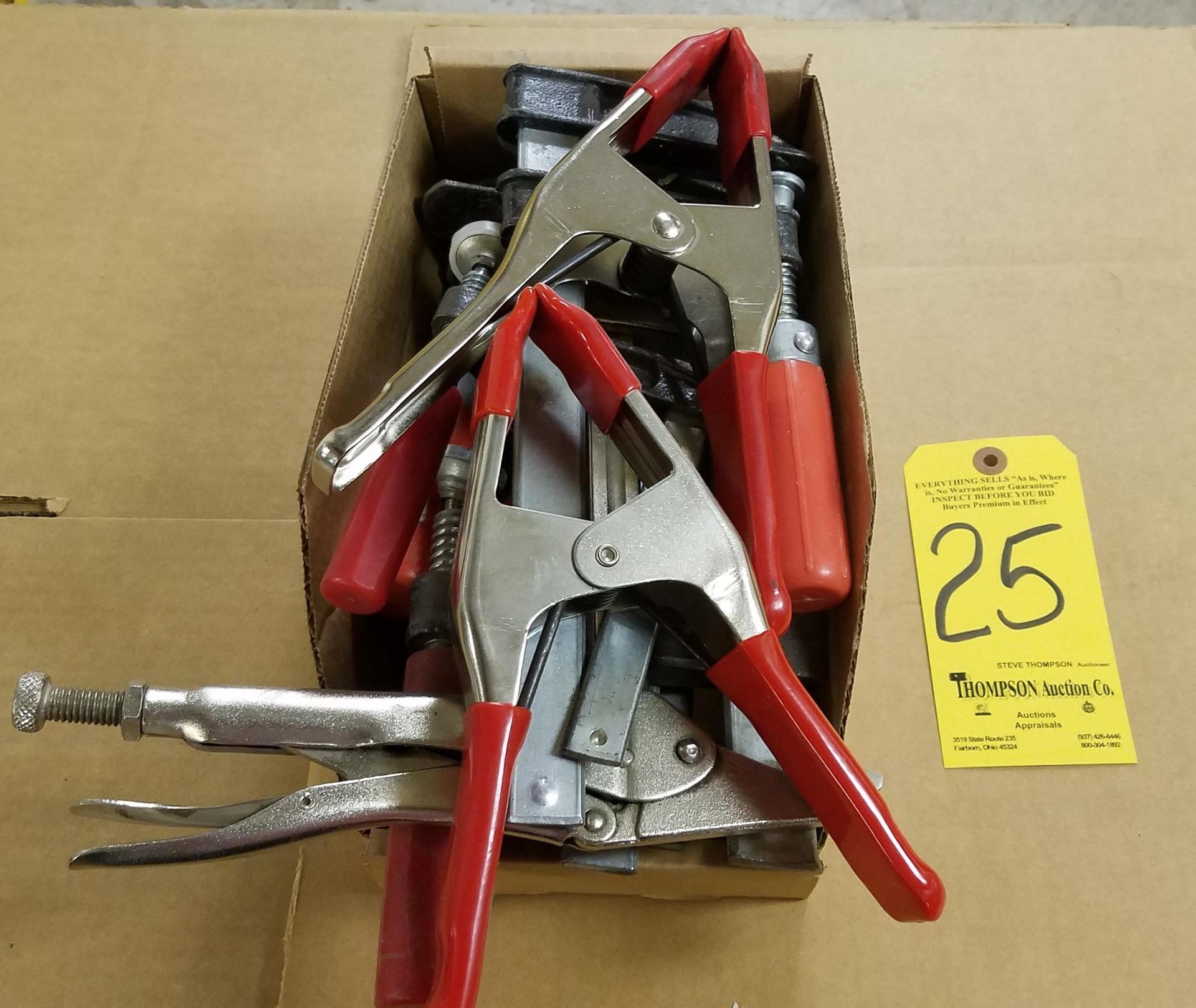 Lot, Miscellaneous Clamps