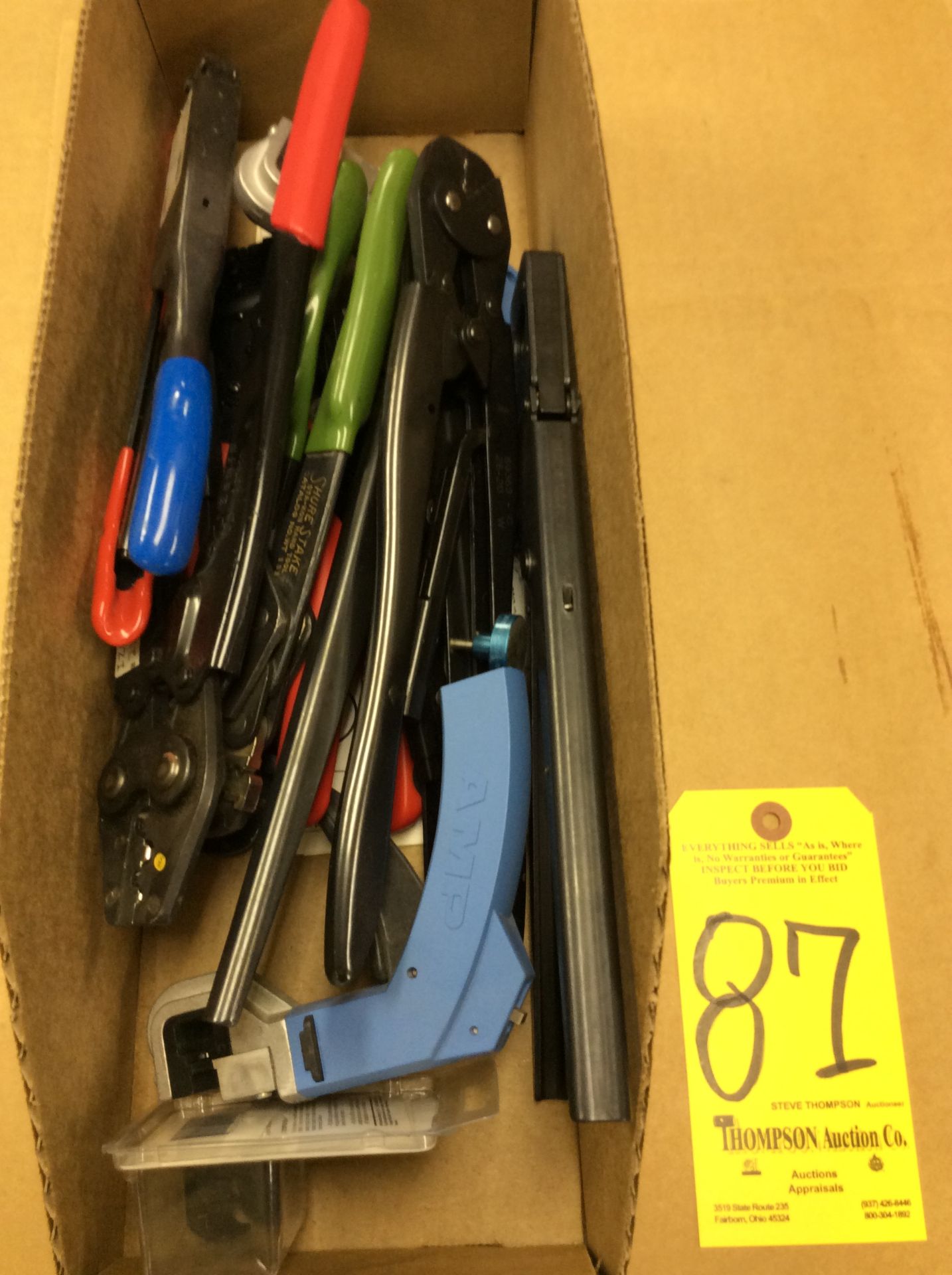 Lot, Miscellaneous Crimping Tools