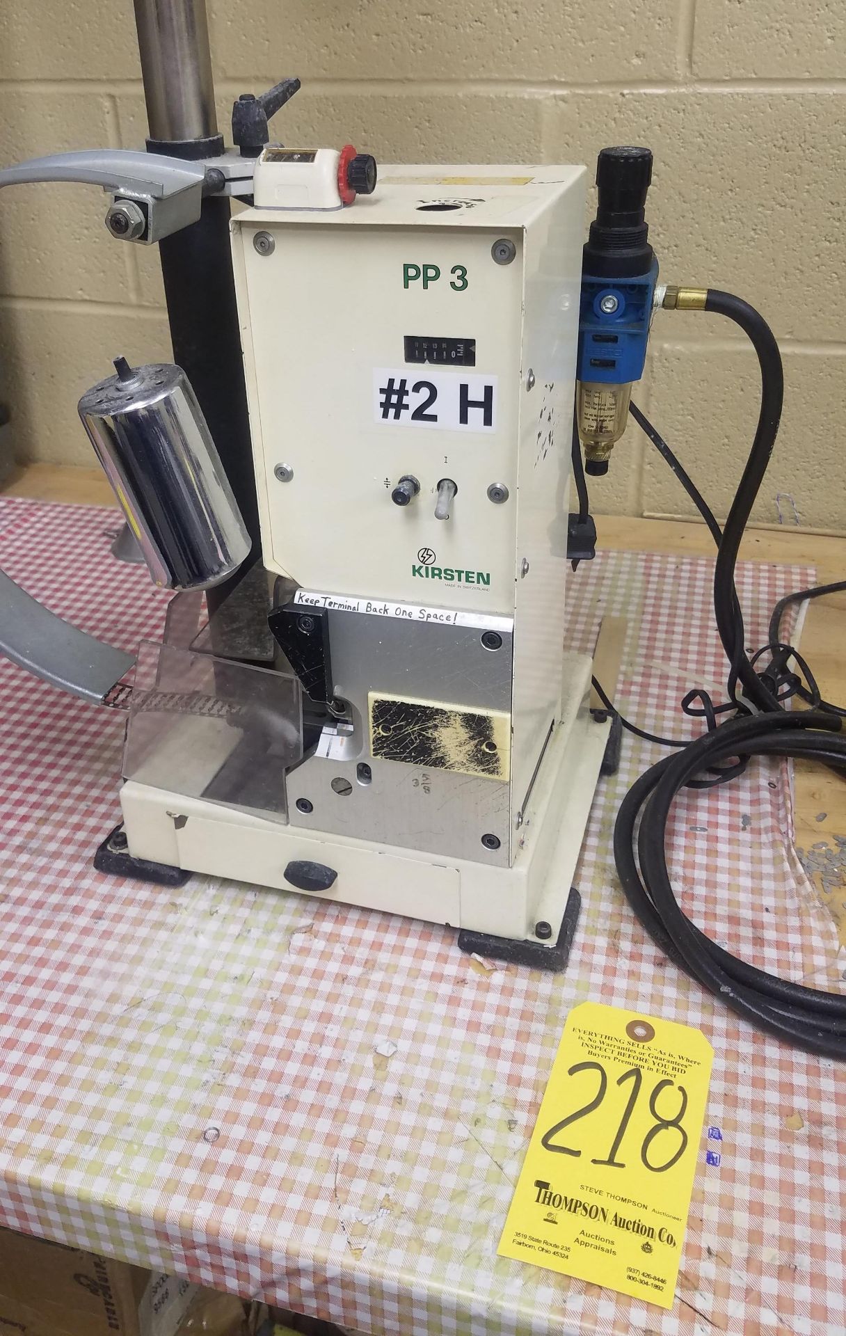 Kirsten Model PP3 Stripping and Crimping Machine